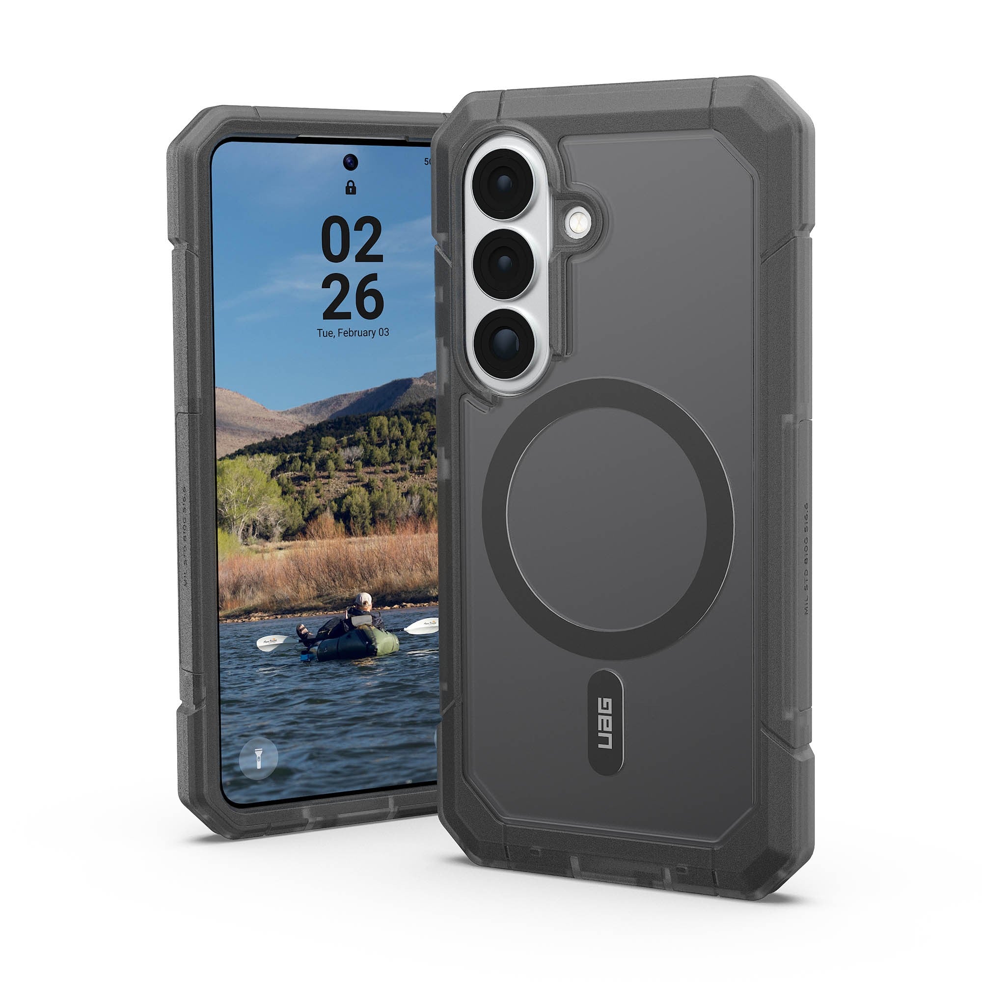 Samsung Galaxy S26 UAG Trooper w/Magnet Case - Ash - 15-15119