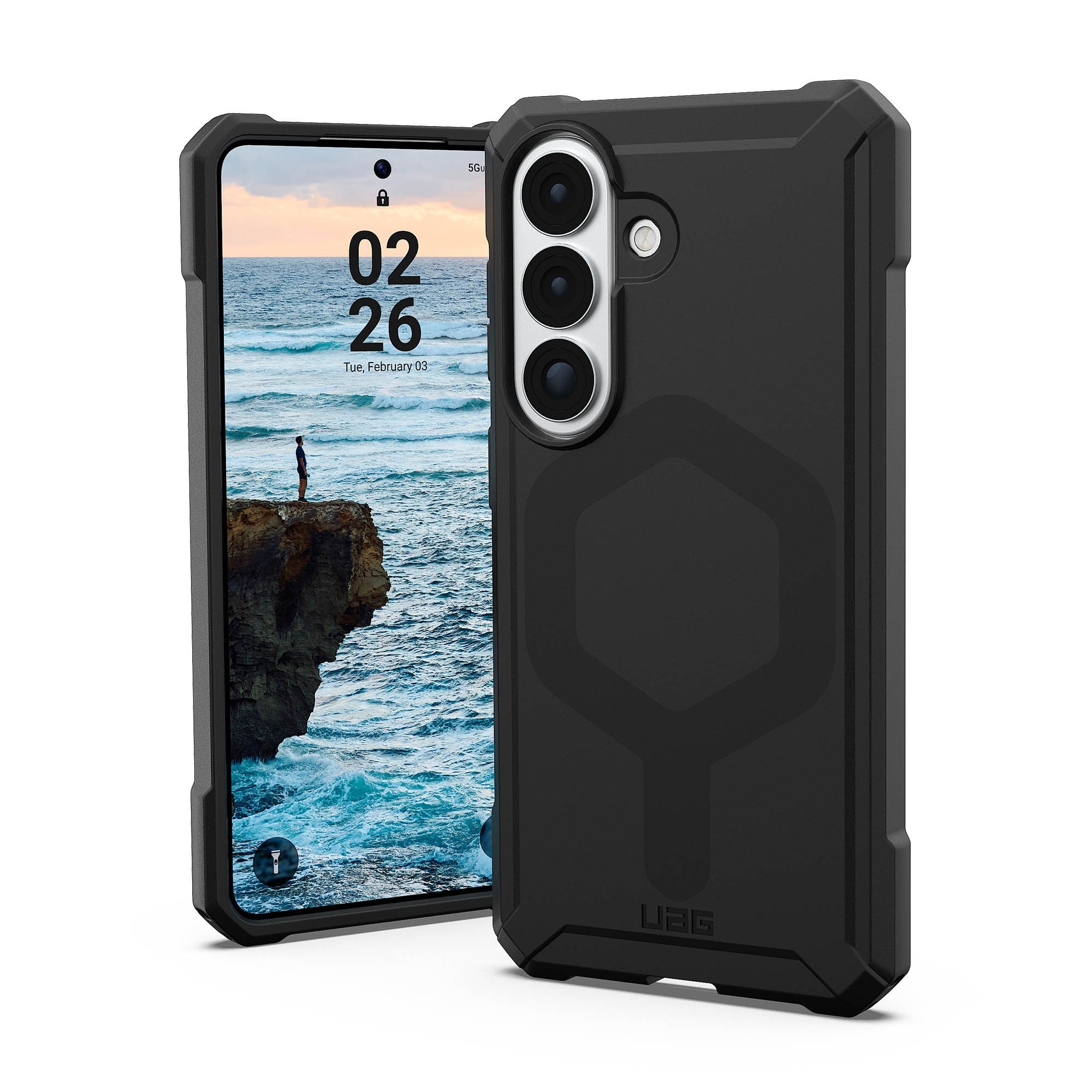 Samsung Galaxy S26 UAG Essential Armor w/Magnet Case - Black - 15-15131