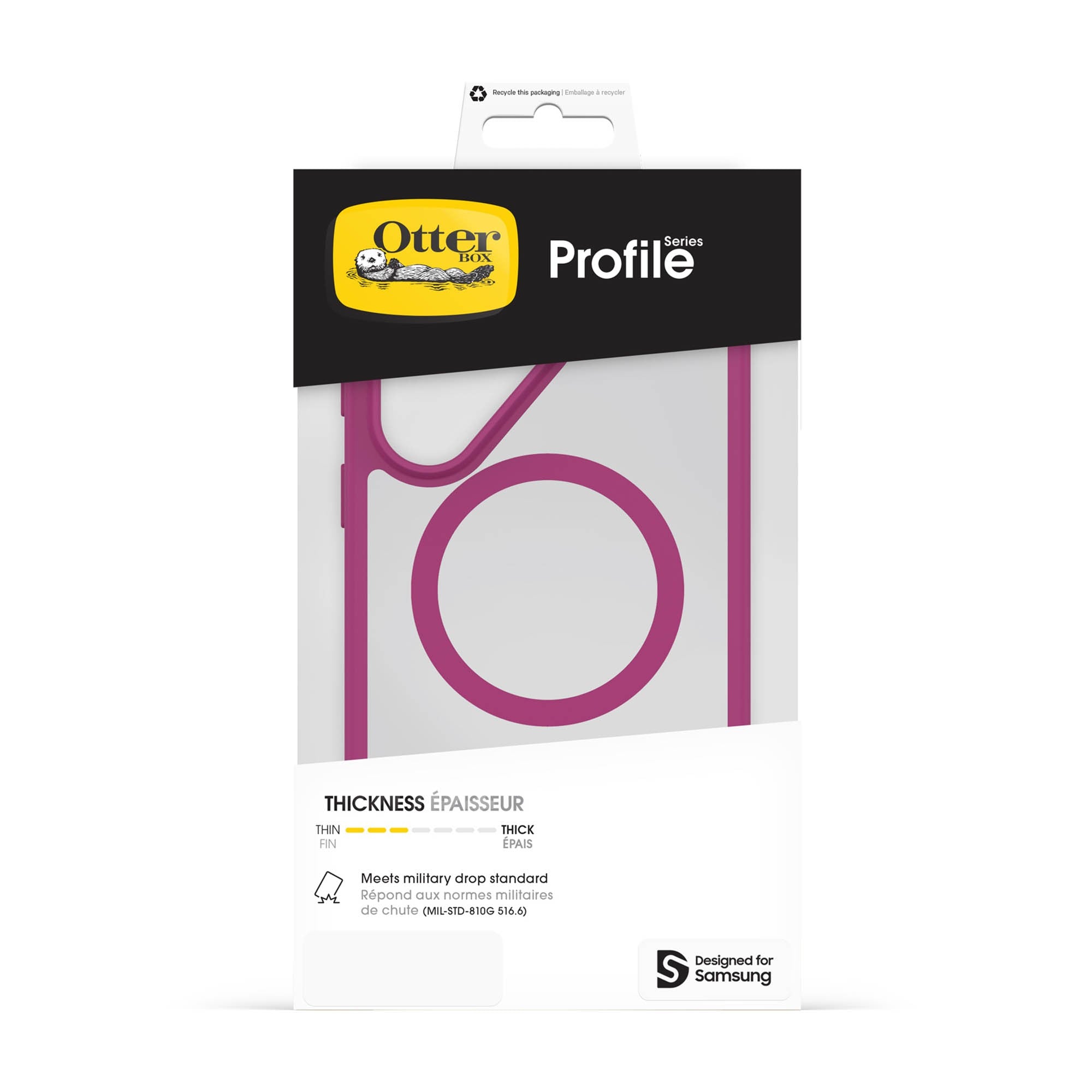 Samsung Galaxy S26 Ultra Otterbox Profile w/Magnets Case - Rose Crystal - 15-15180