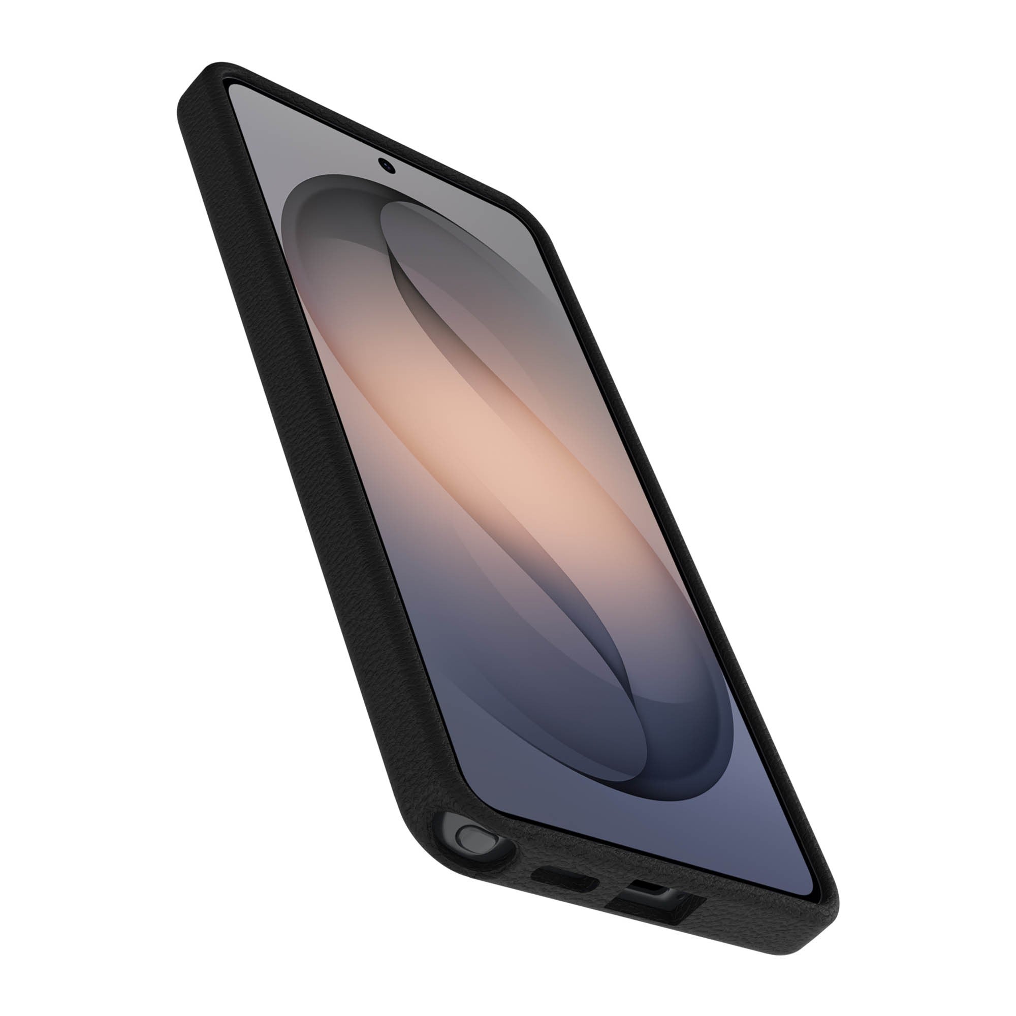 Samsung Galaxy S26 Ultra Otterbox Symmetry Cactus Leather Series Case - Black - Noir Ash - 15-15185