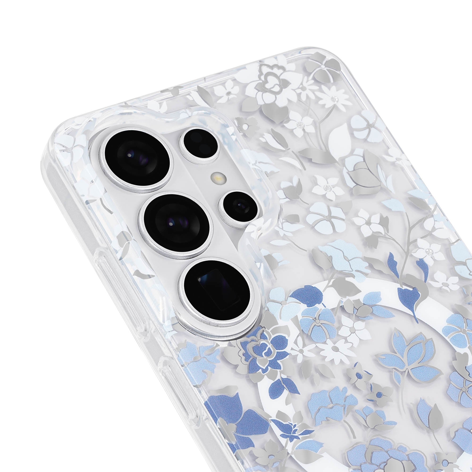 Samsung Galaxy S26 Ultra Kate Spade Protective w/Magnet Case - Flowerbed Blue - 15-15235