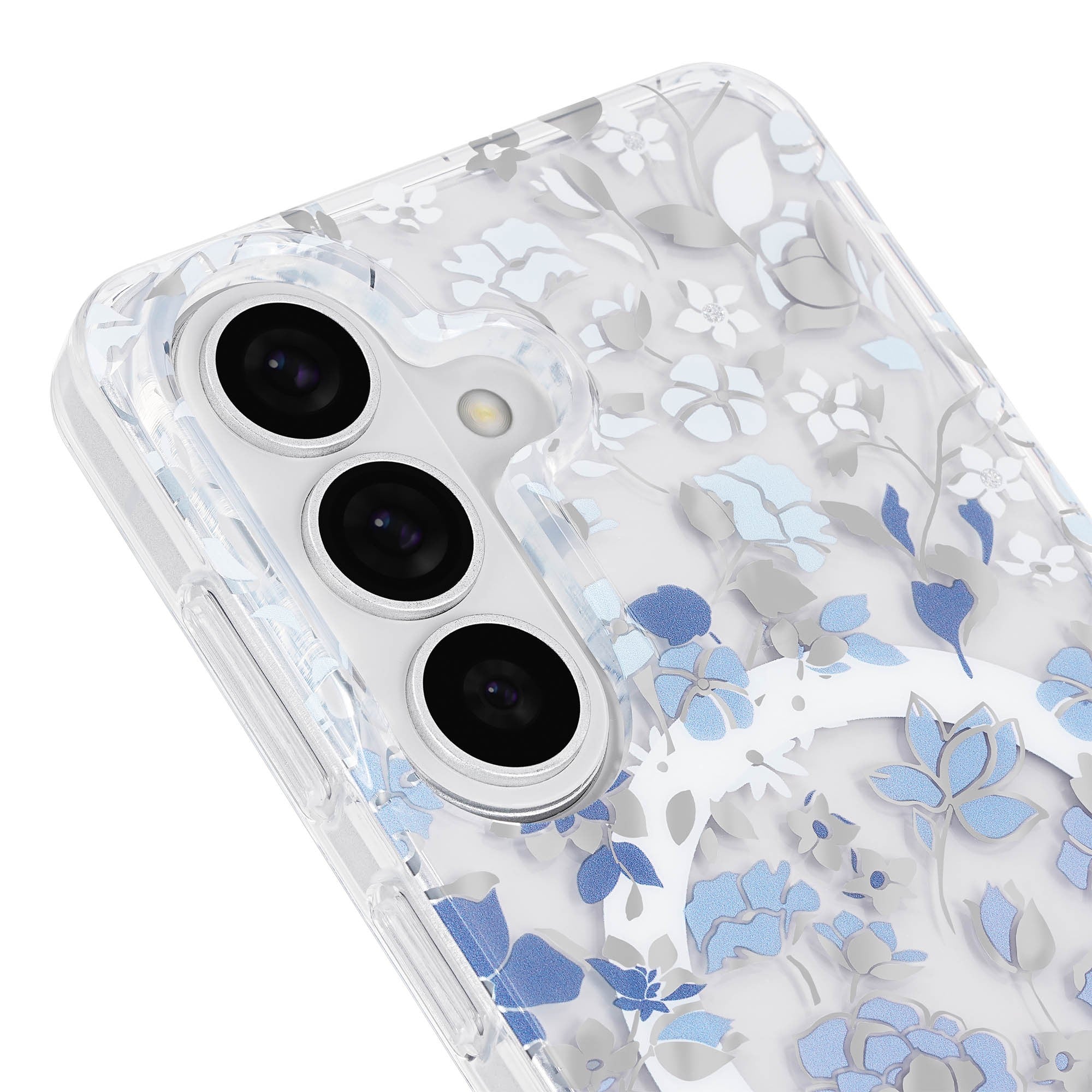 Samsung Galaxy S26+ Kate Spade Protective w/Magnet Case - Flowerbed Blue - 15-15236