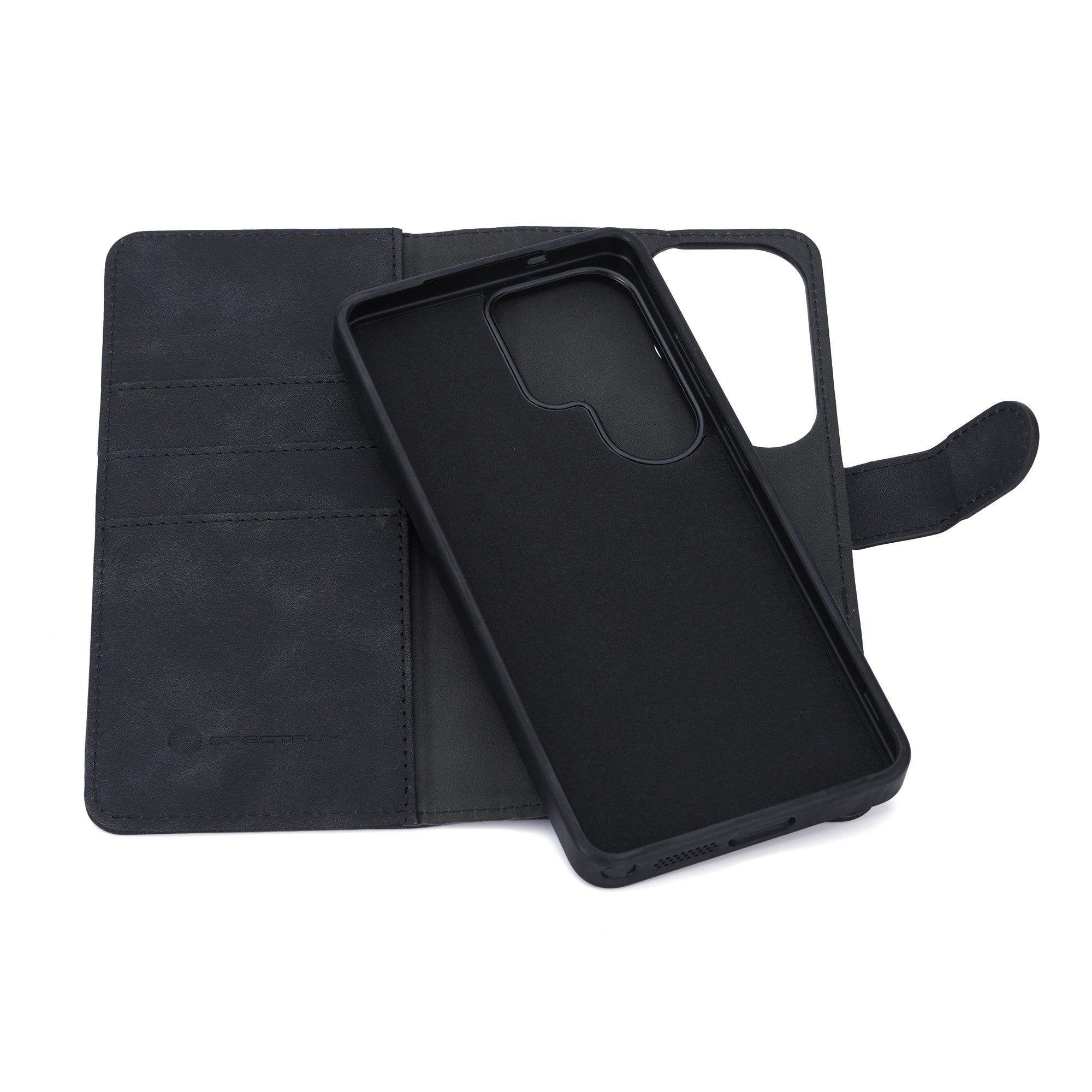 Samsung Galaxy S26 Ultra SPECTRUM Folio Slim Detachable 2-1 Wallet Case - Black - 15-15289
