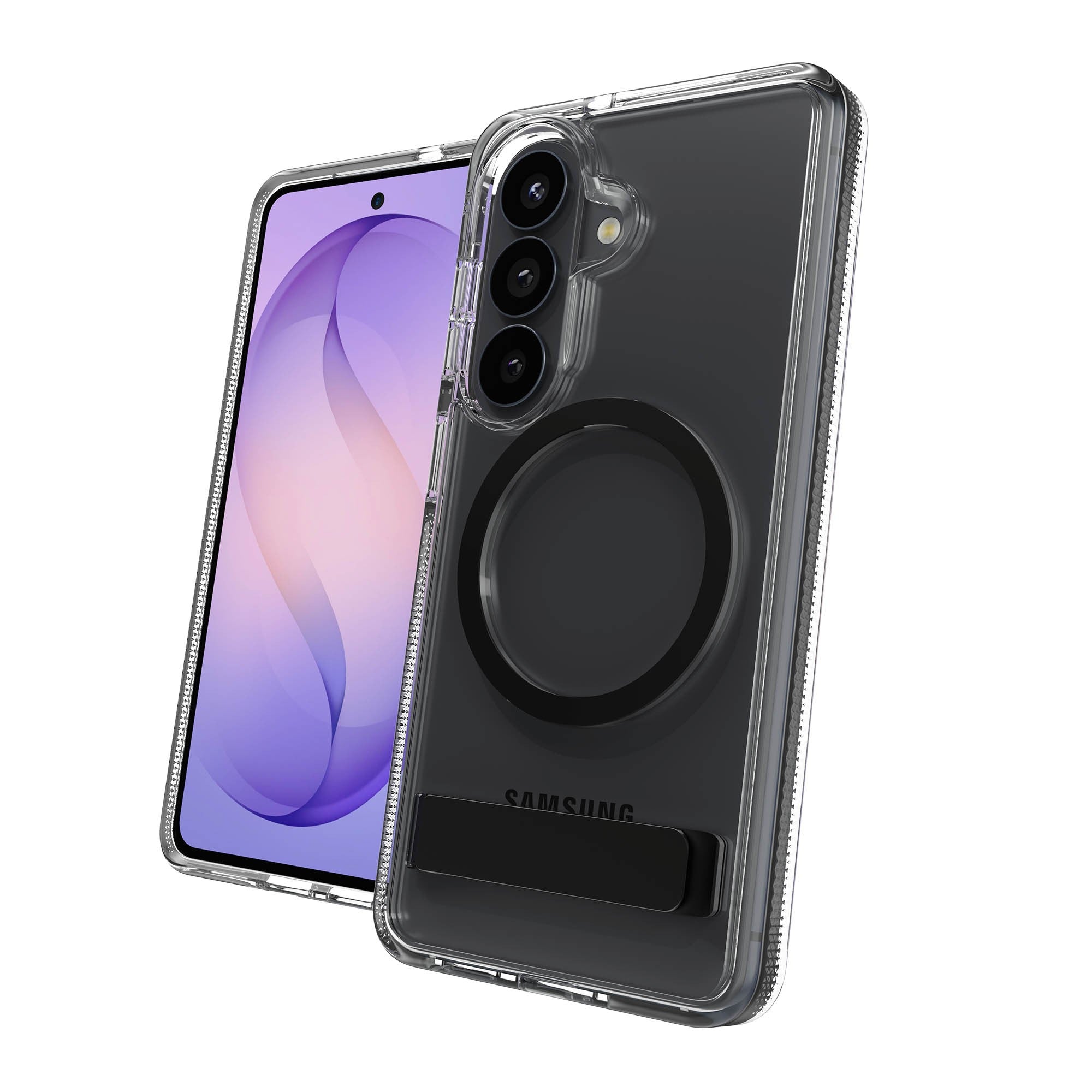 Samsung Galaxy S26 ZAGG Graphene Santa Cruz Snap Kickstand Case - Black - 15-15310