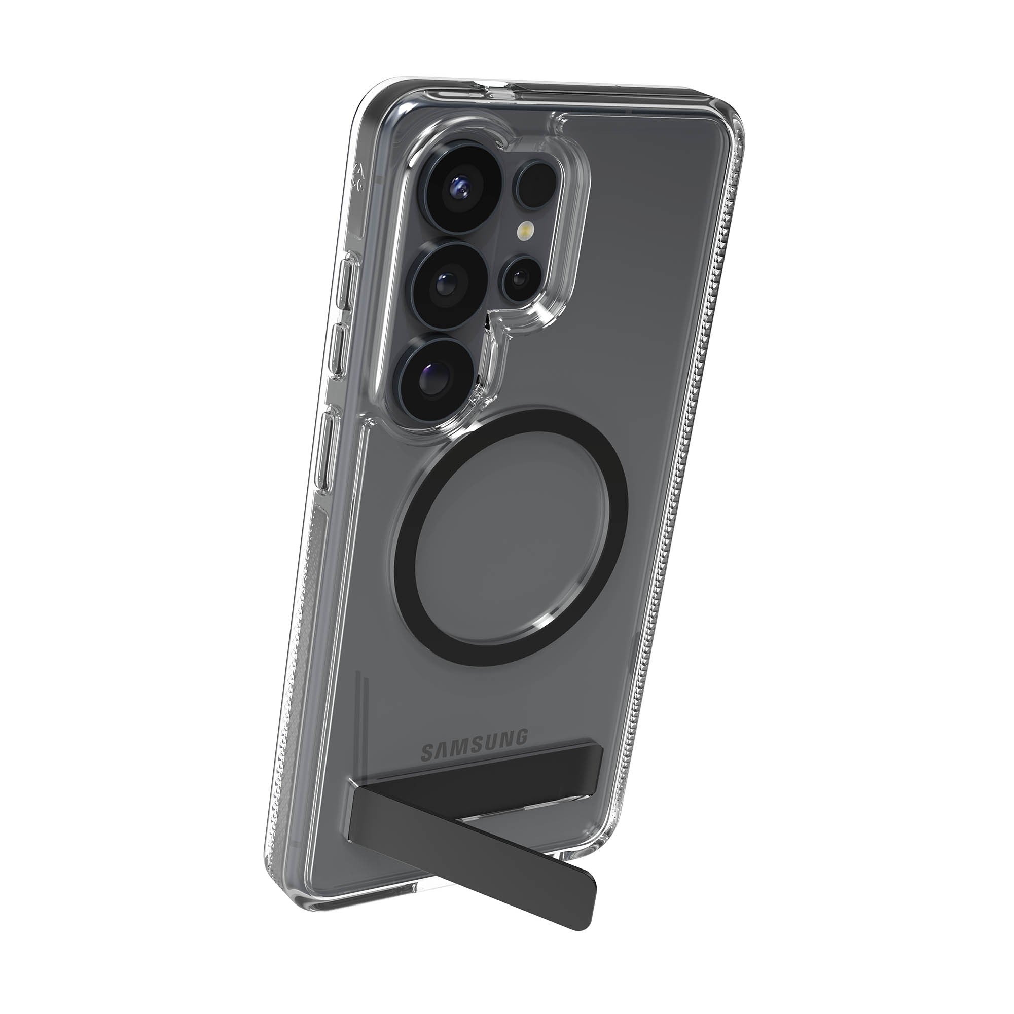 Samsung Galaxy S26 Ultra ZAGG Graphene Santa Cruz Snap Kickstand Case - Black - 15-15325