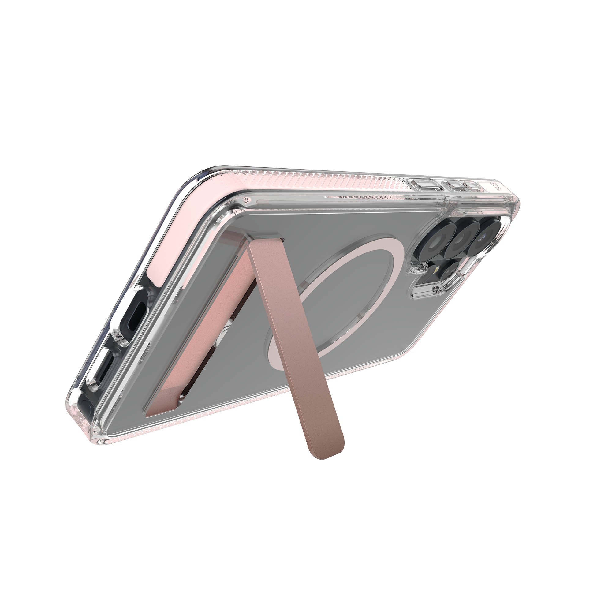 Samsung Galaxy S26 Ultra ZAGG Graphene Santa Cruz Snap Kickstand Case - Pink Sorbet - 15-15327