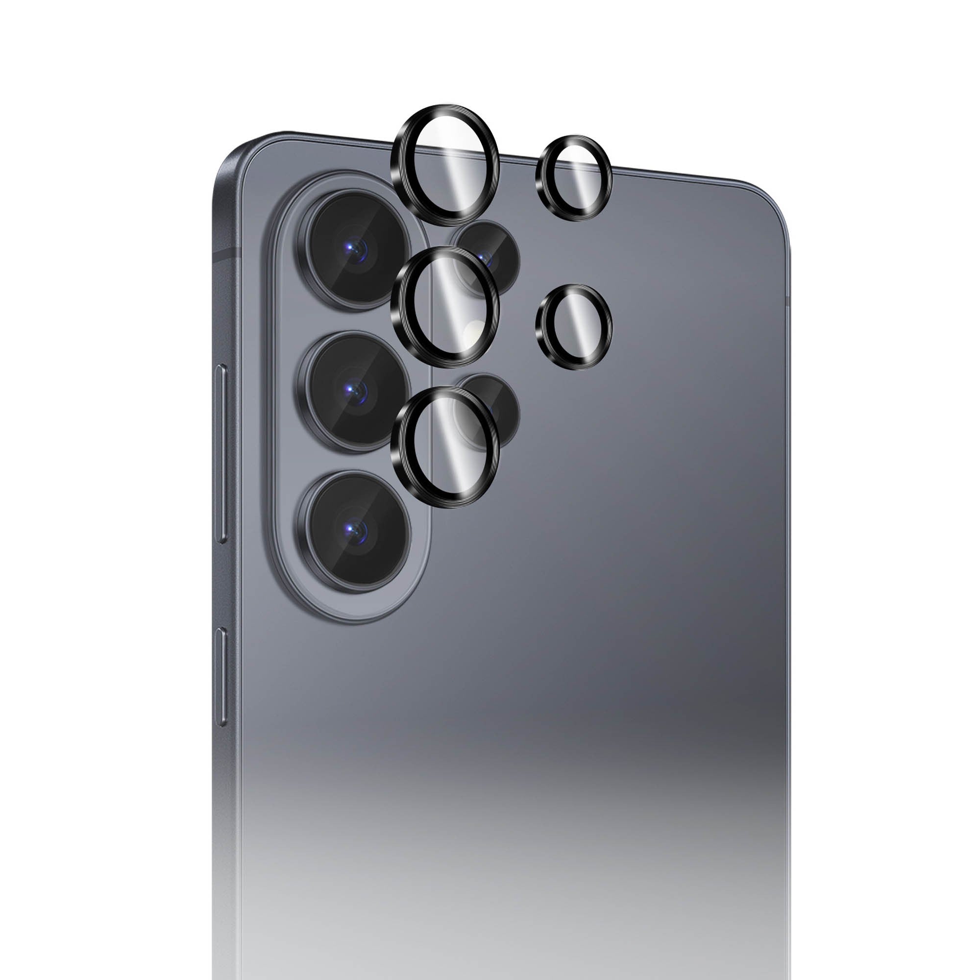 Samsung Galaxy S26 Ultra HyperGear Tempered Glass Camera Rings Lens Protection - 2 Pack - 15-15346