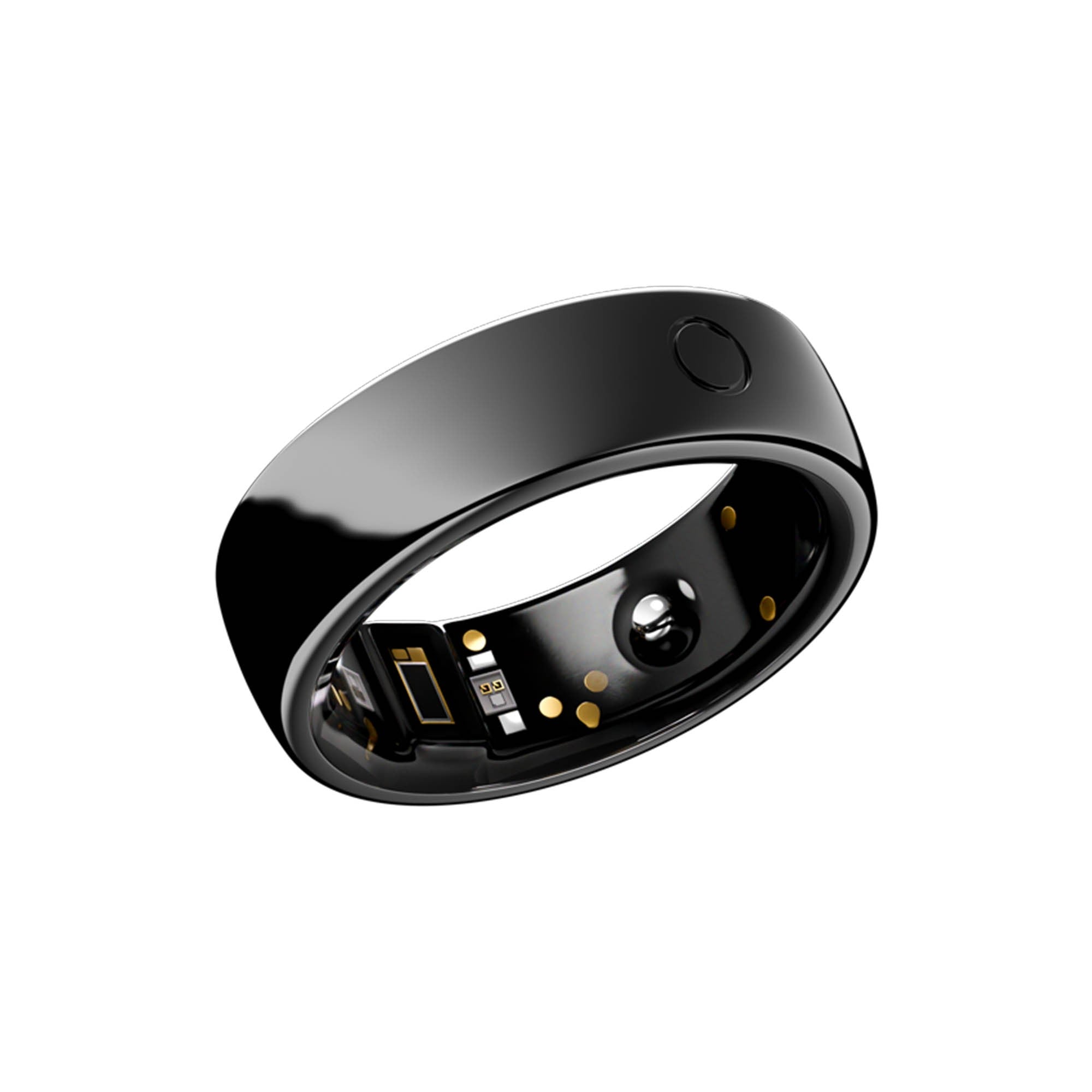 Circular Ring 2 Size 8 - Black - 15-15369