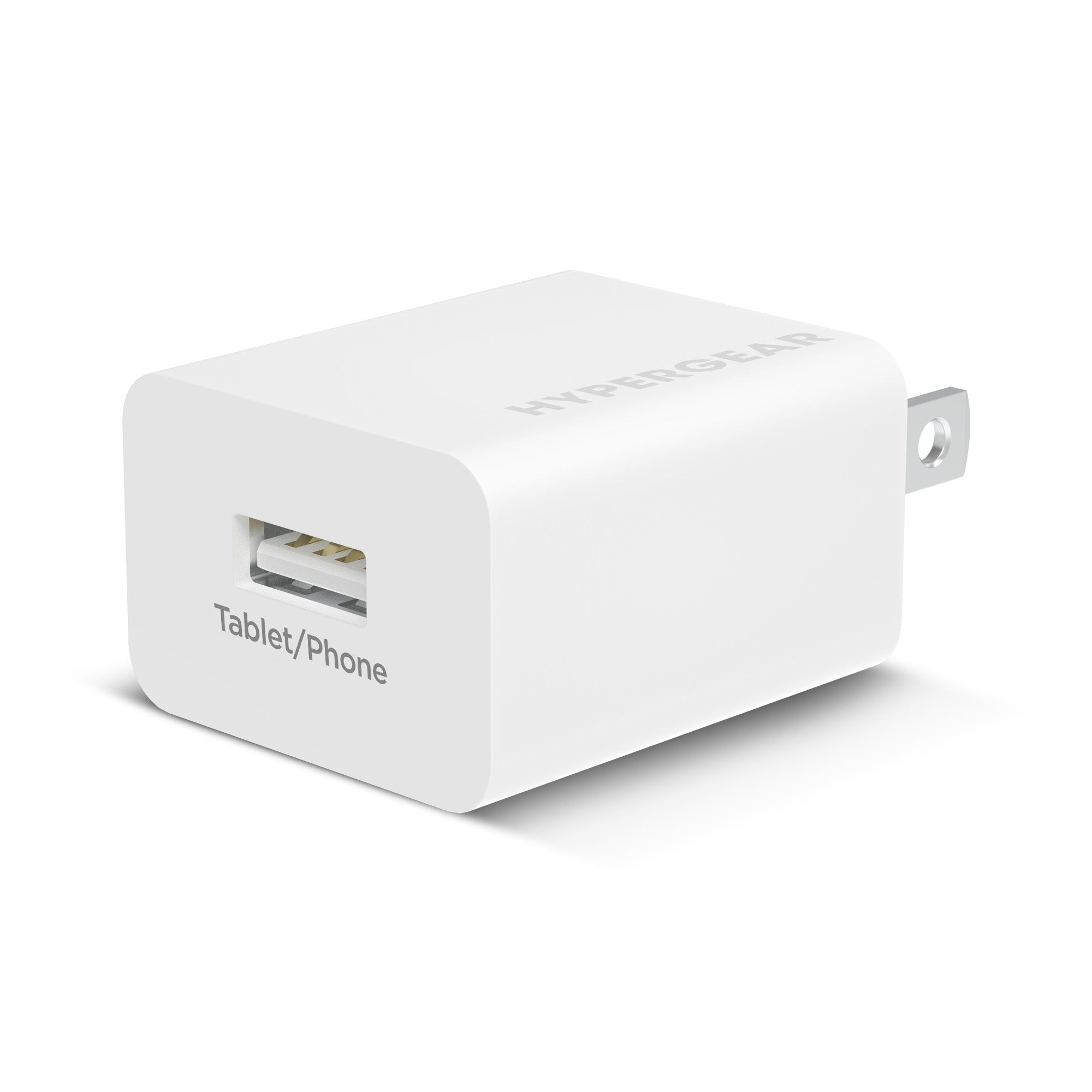 HyperGear 12W USB-A Wall Charger Hub - White - 15-15429