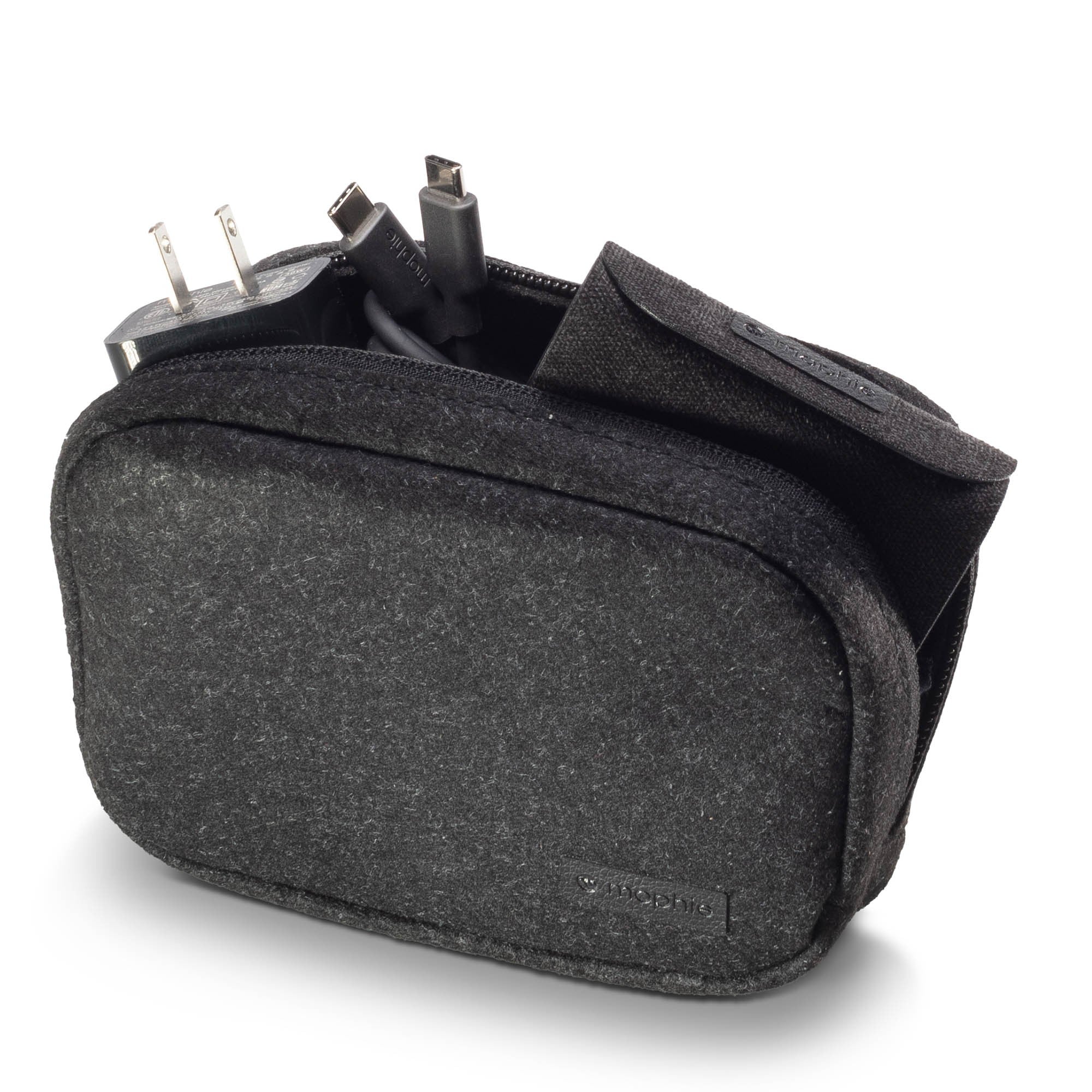 Mophie 3in1 Portable MagSafe Travel Charger - Black - 15-15436