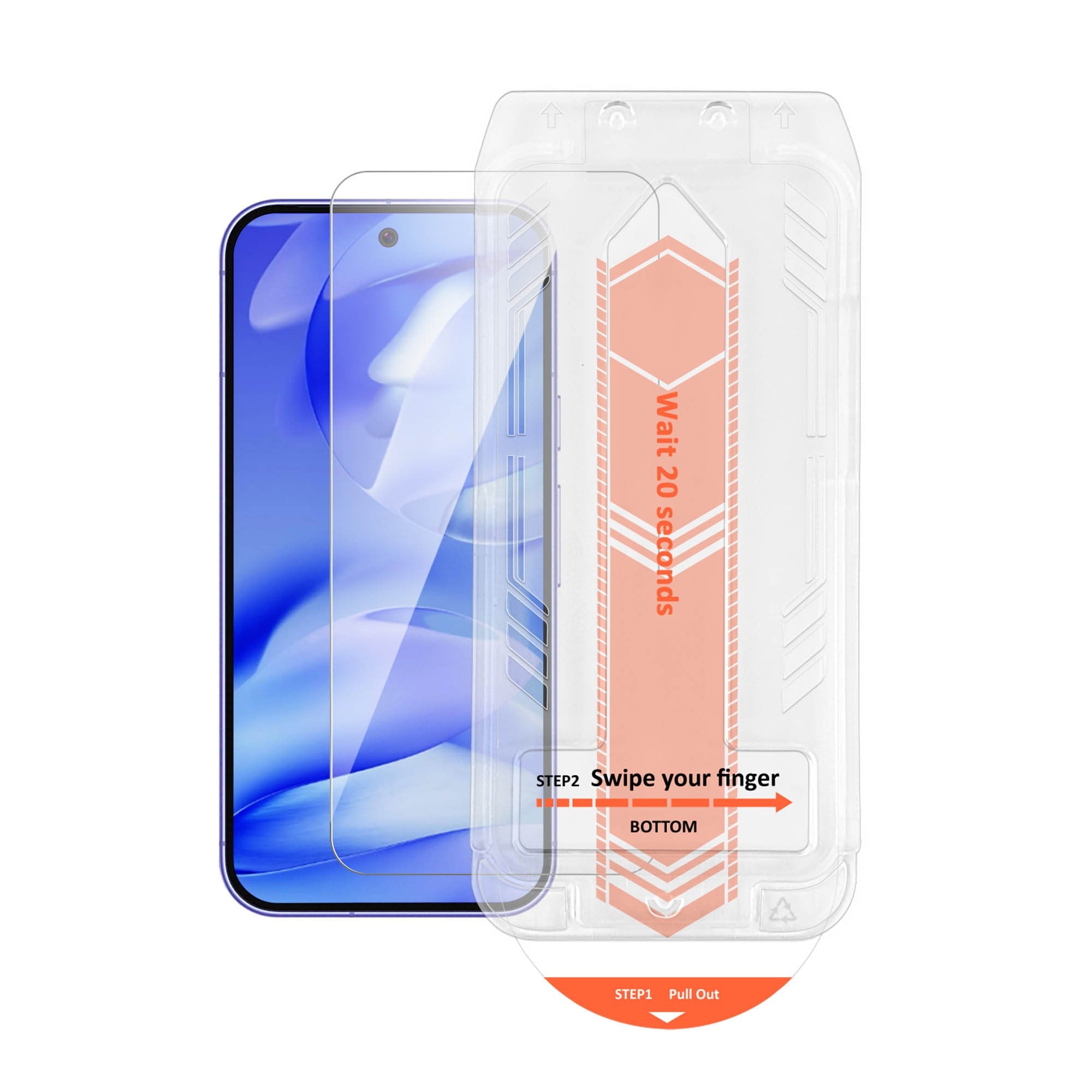 Google Pixel 10a HyperGear Glass Screen Protector w/Dust-Free Install Tray - 15-15482