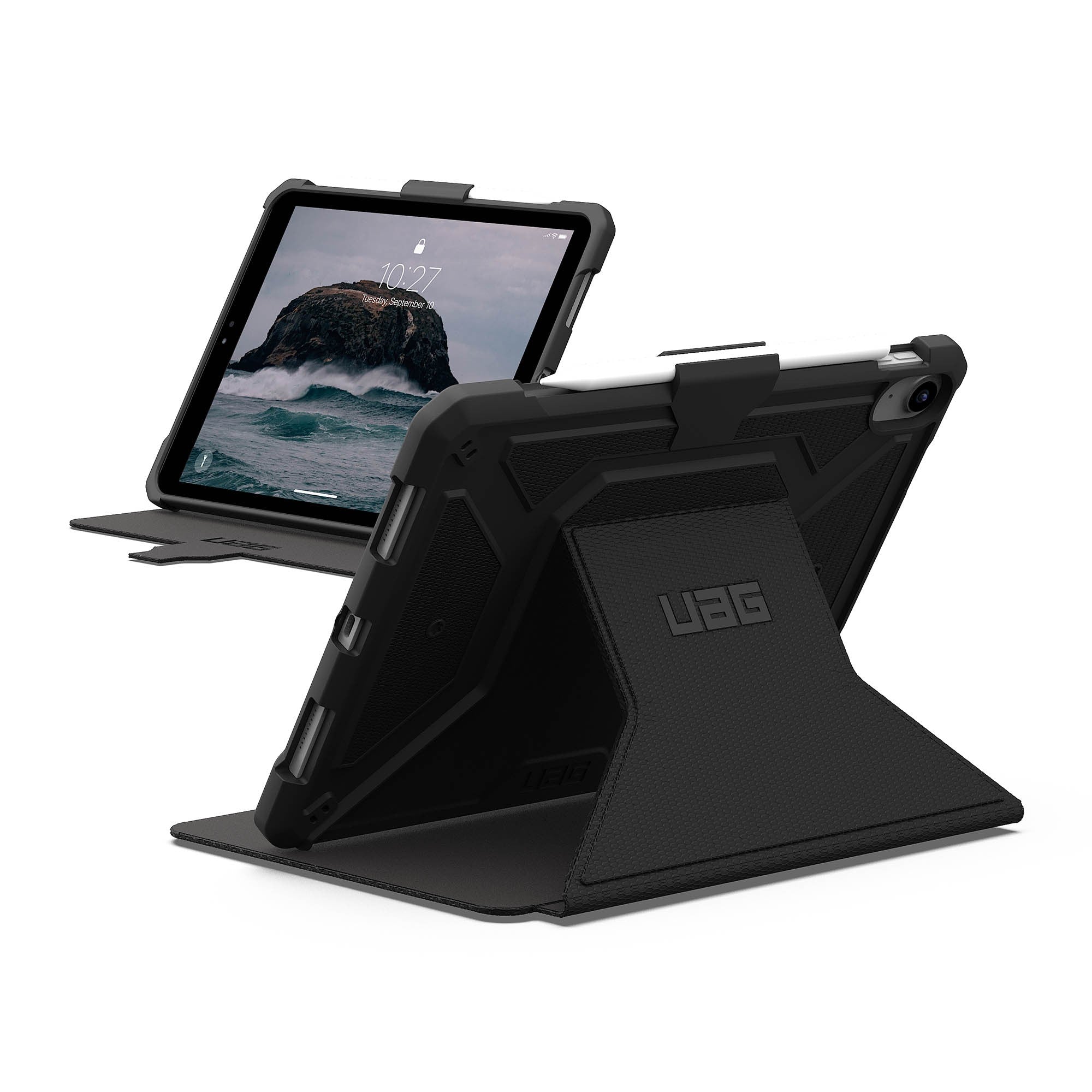 iPad A16/iPad 10th Gen UAG Metropolis Tact.Armr - Black - 15-15553