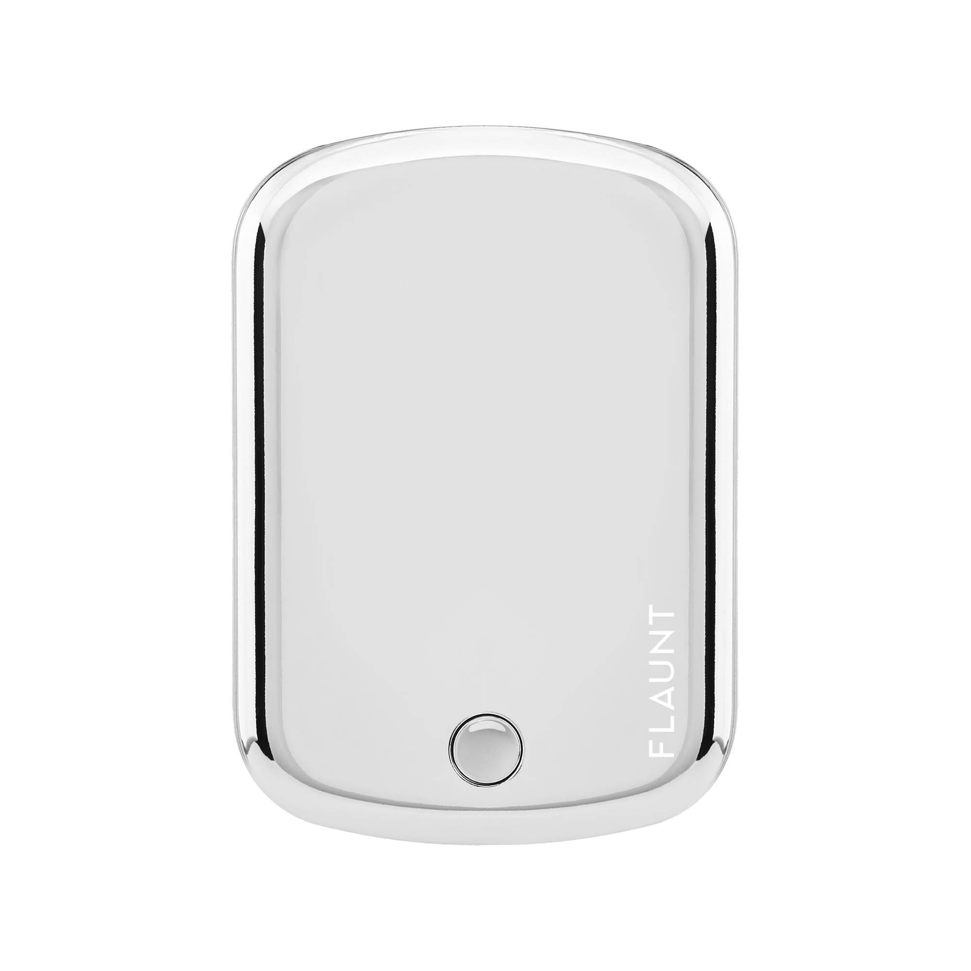 FLAUNT 5,000 mAh Wireless MagSafe Battery Pack - Metallic Silver - 15-15561