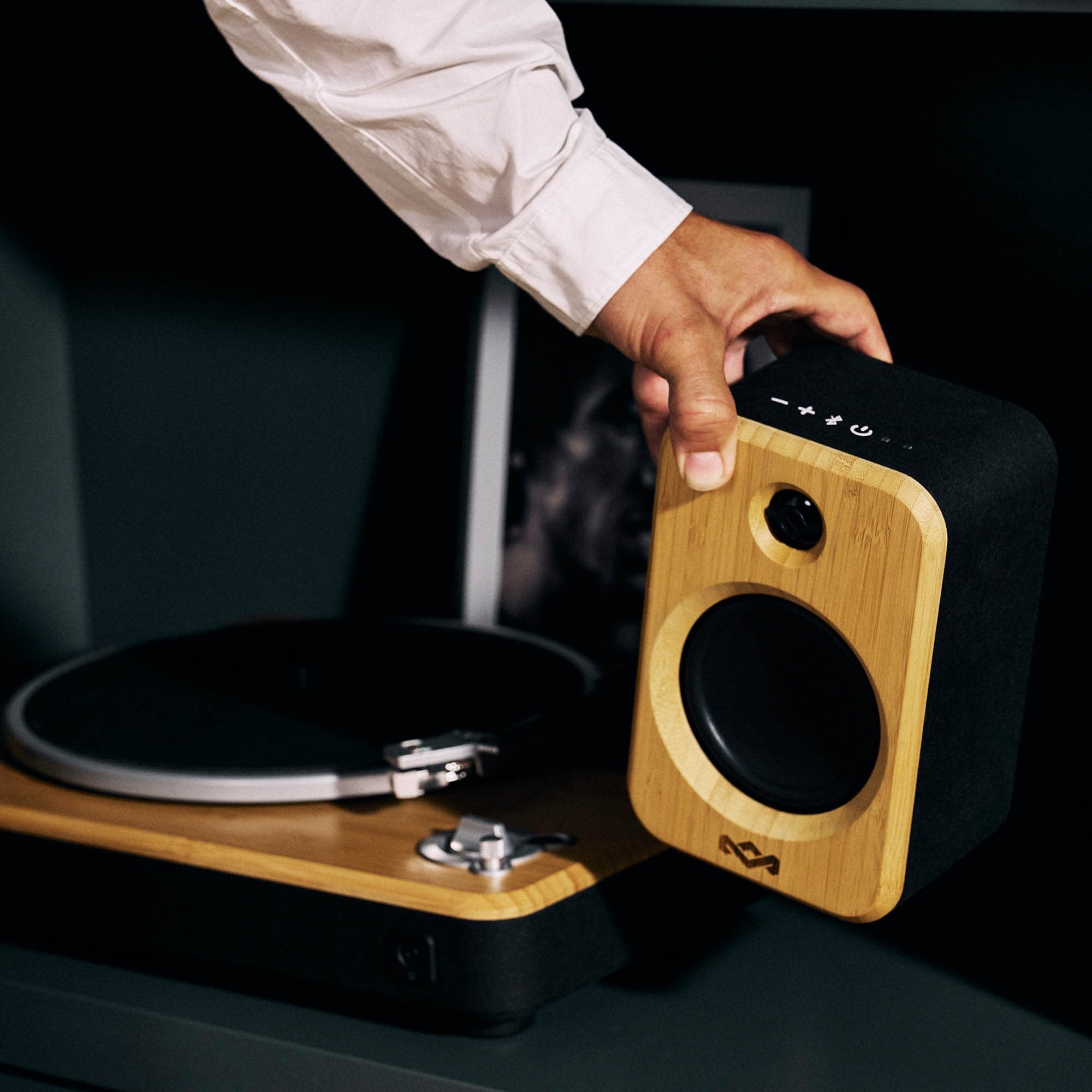 House of Marley Get Together Duo 2 BT Speakers - Black - 15-15616
