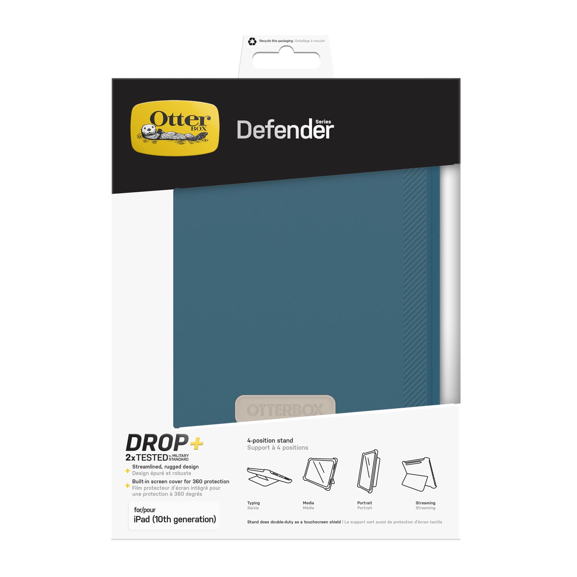 iPad A16/iPad 10th Gen Otterbox Defender Pro Case - Offtides Blue - 15-15658