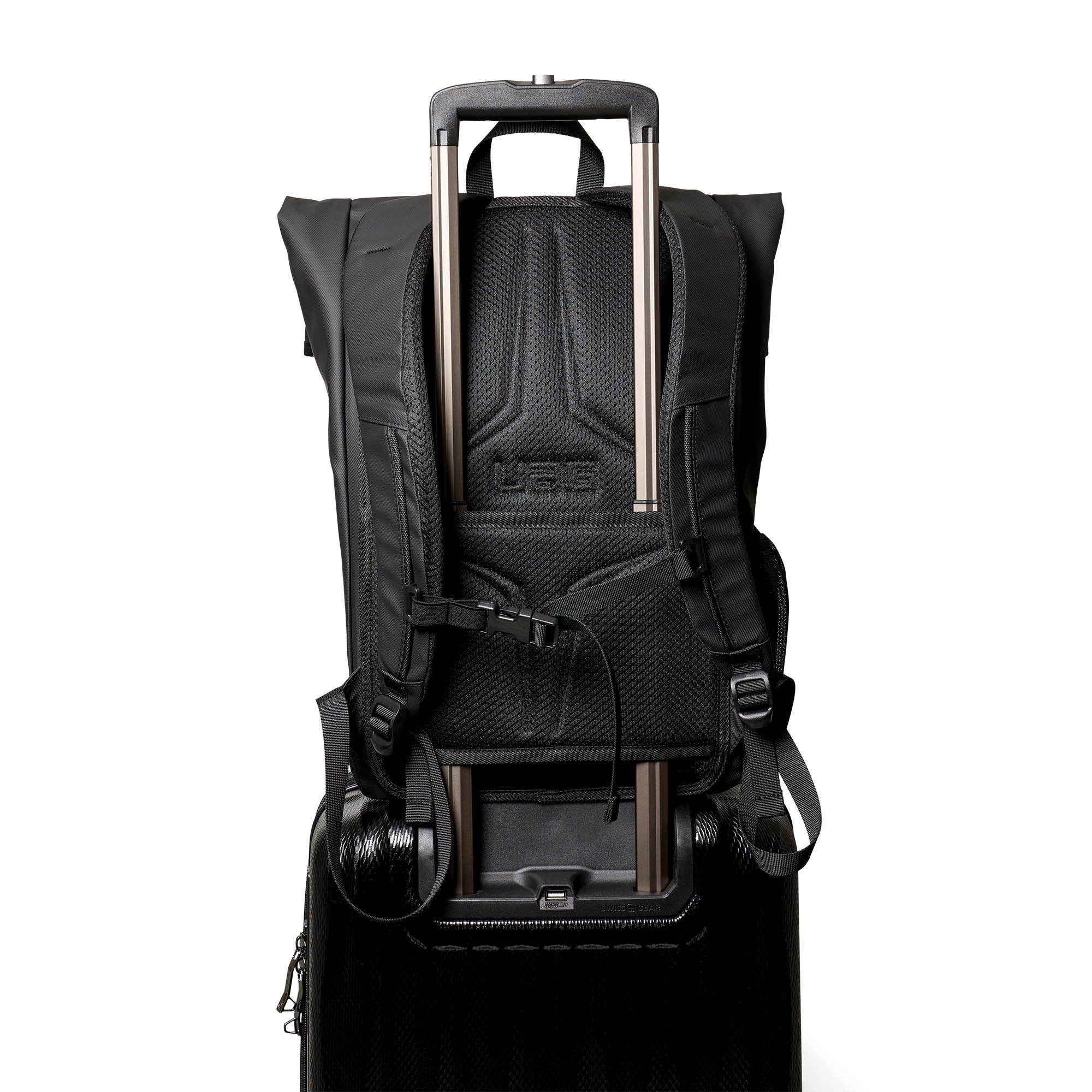 UAG Dryout 18L Roll-Top Backpack - Black - 15-15685