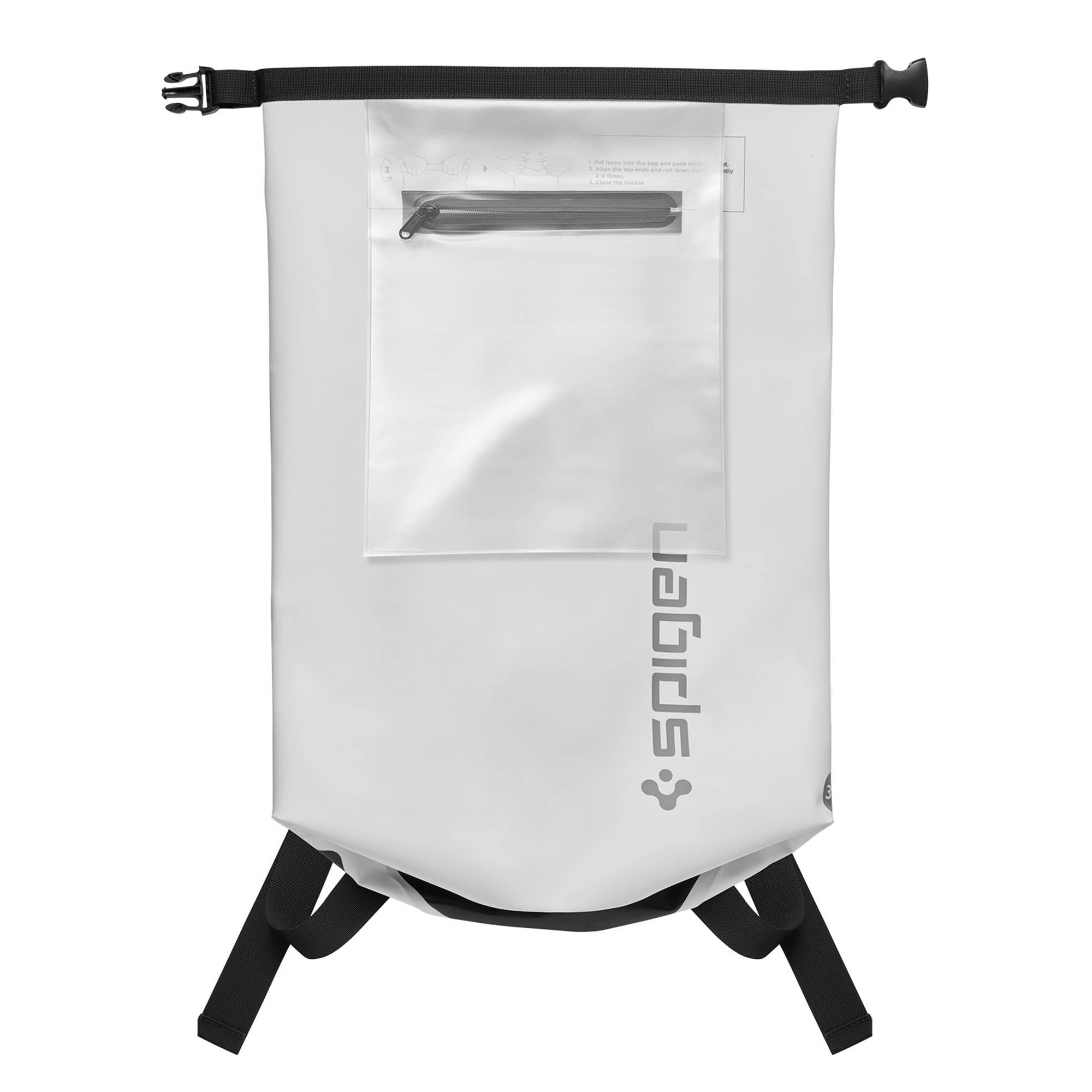Universal Spigen Waterproof 30L Bag - White - 15-15754