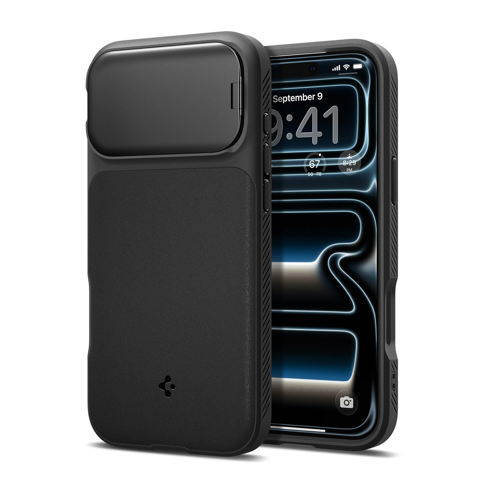 iPhone 17 Pro Spigen Optik Armor Magfit - Black - 15-15787