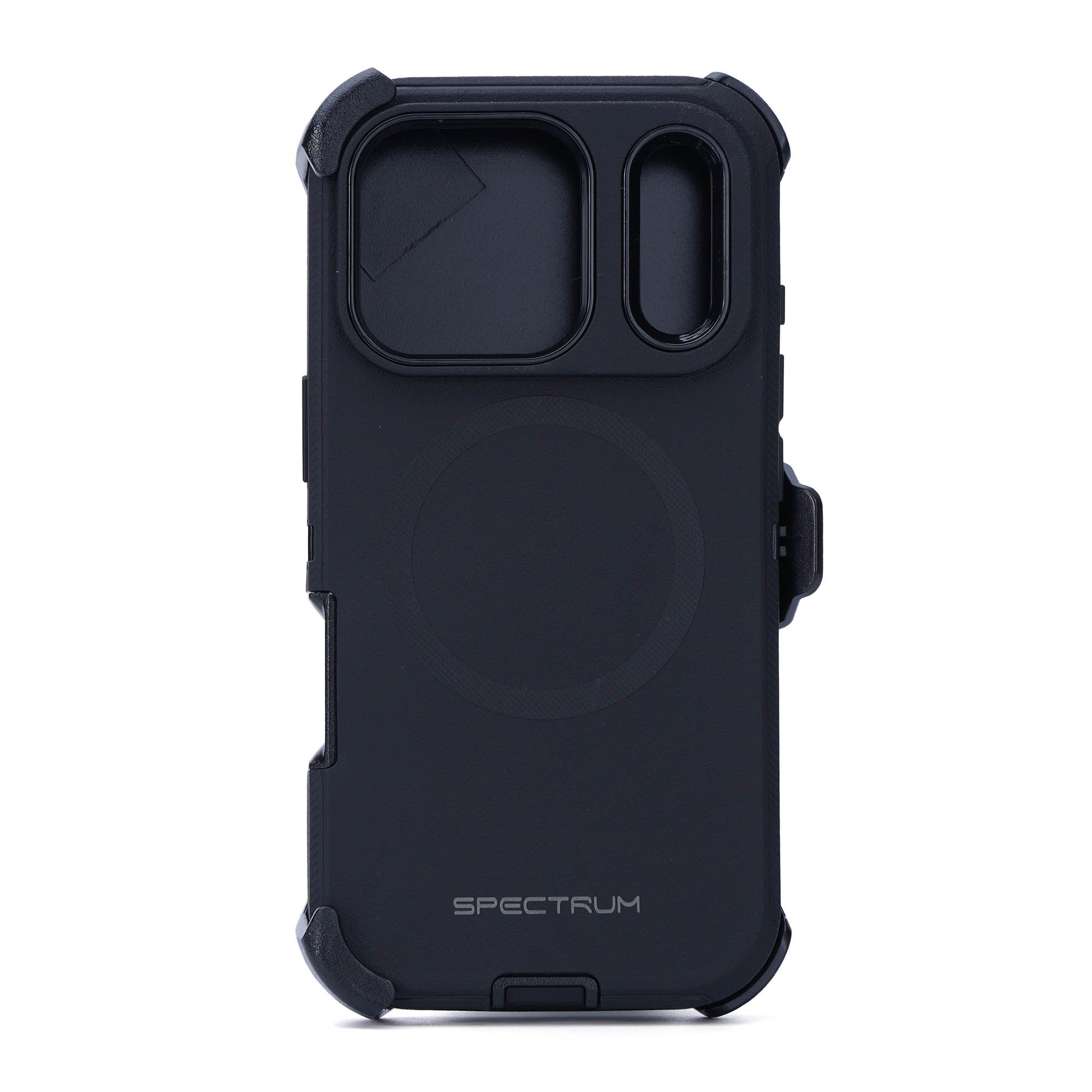 iPhone 17 Pro SPECTRUM Prime + Holster Case w/Magnets - Black - 15-15815