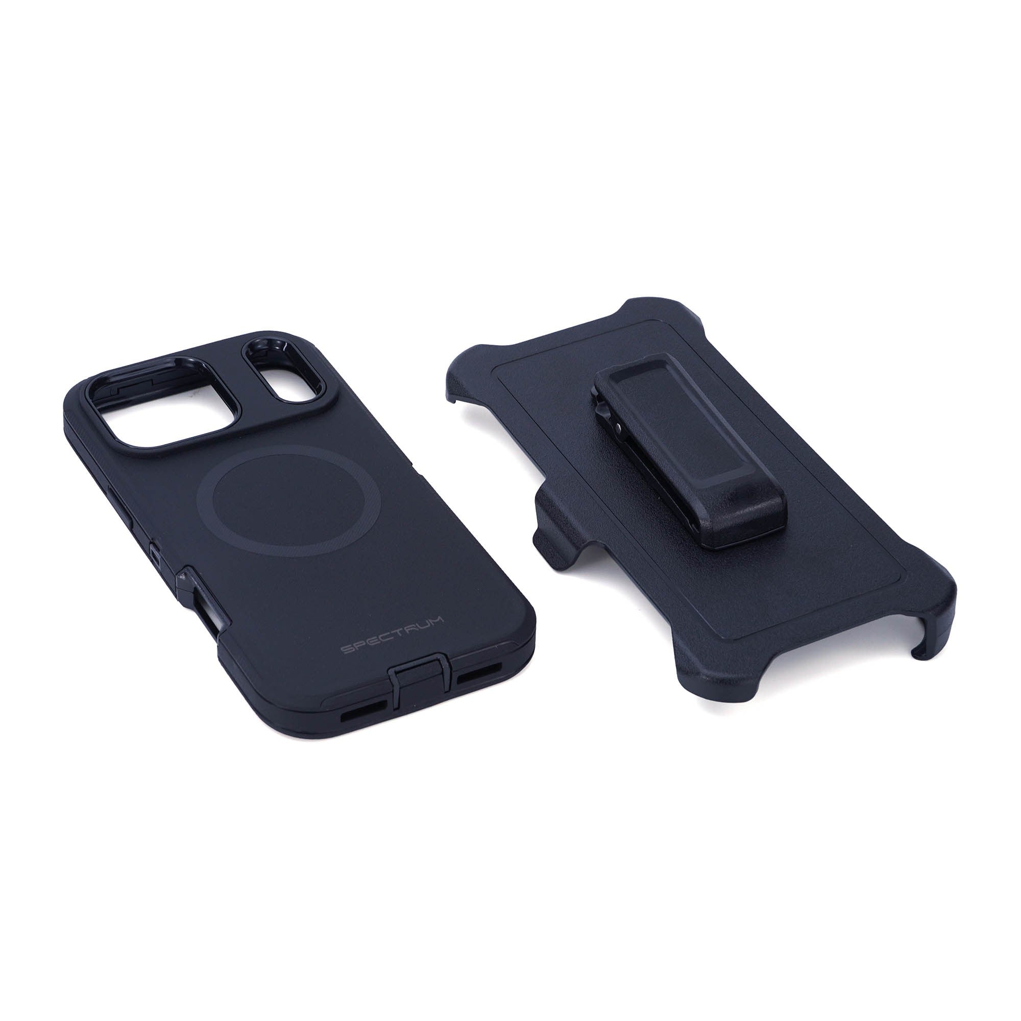 iPhone 17 Pro Max SPECTRUM Prime + Holster Case w/Magnets - Black - 15-15816