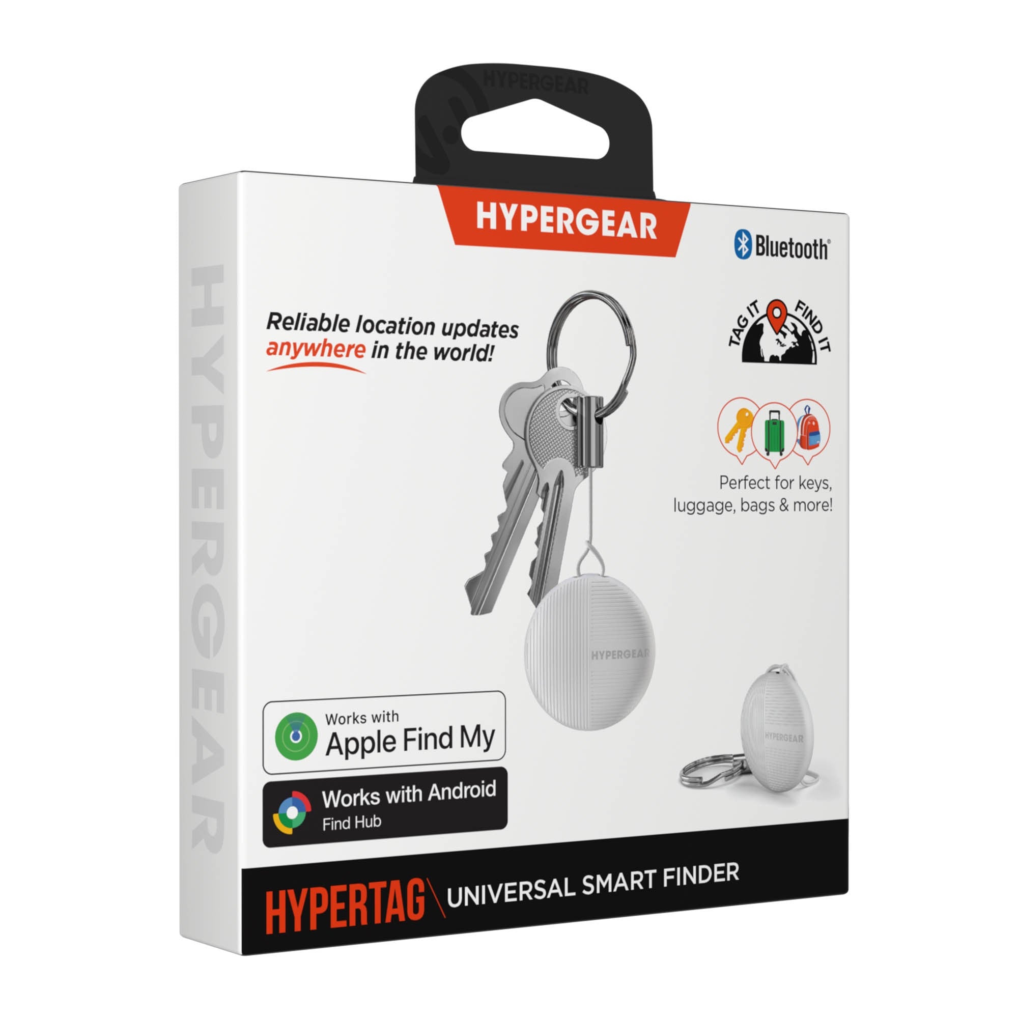 HyperGear Hypertag Universal Smart Finder Tracker - IOS + Android - 15-15839