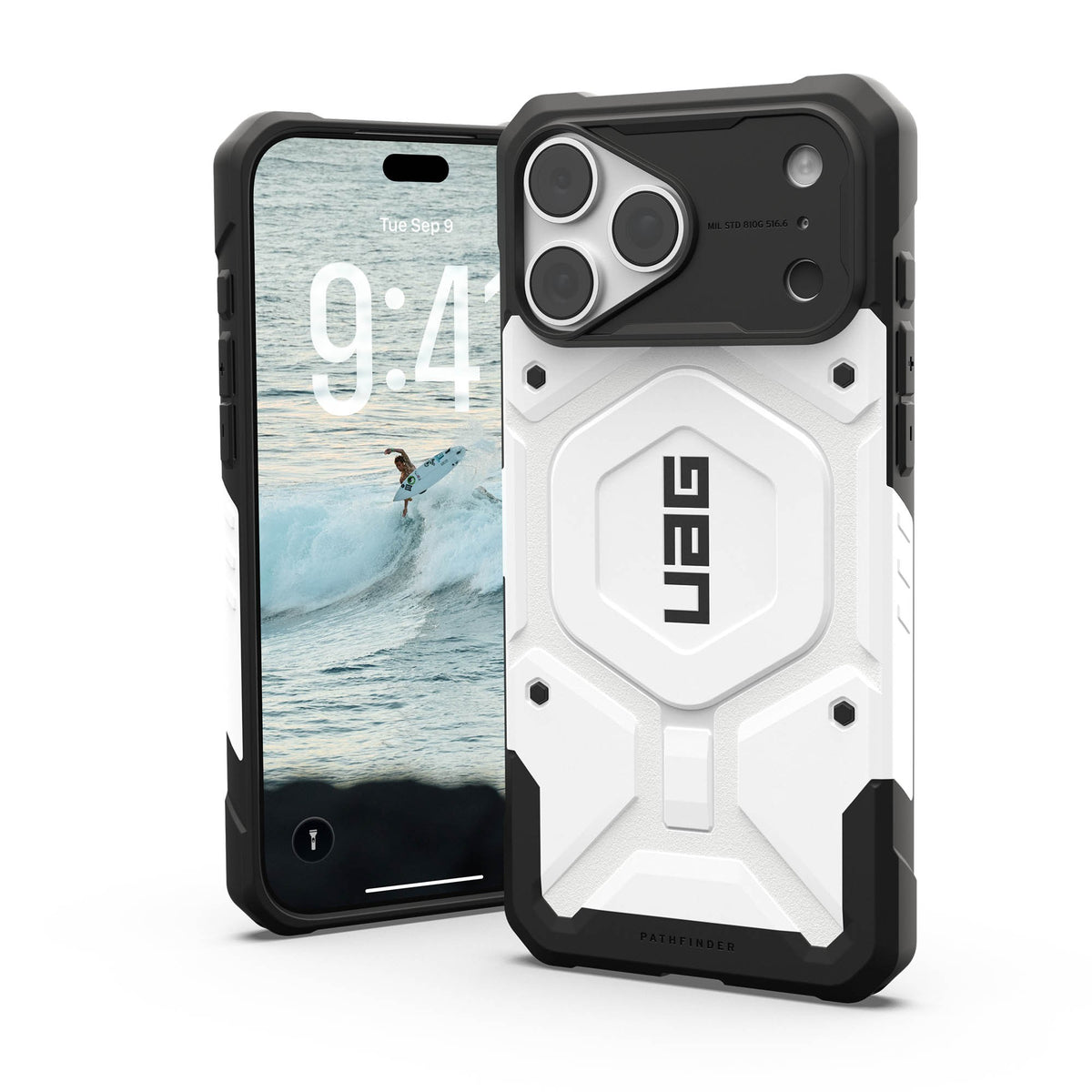 iPhone 18 Pro Max/17 Pro Max UAG Pathfinder Magsafe Case - White - 15-15885