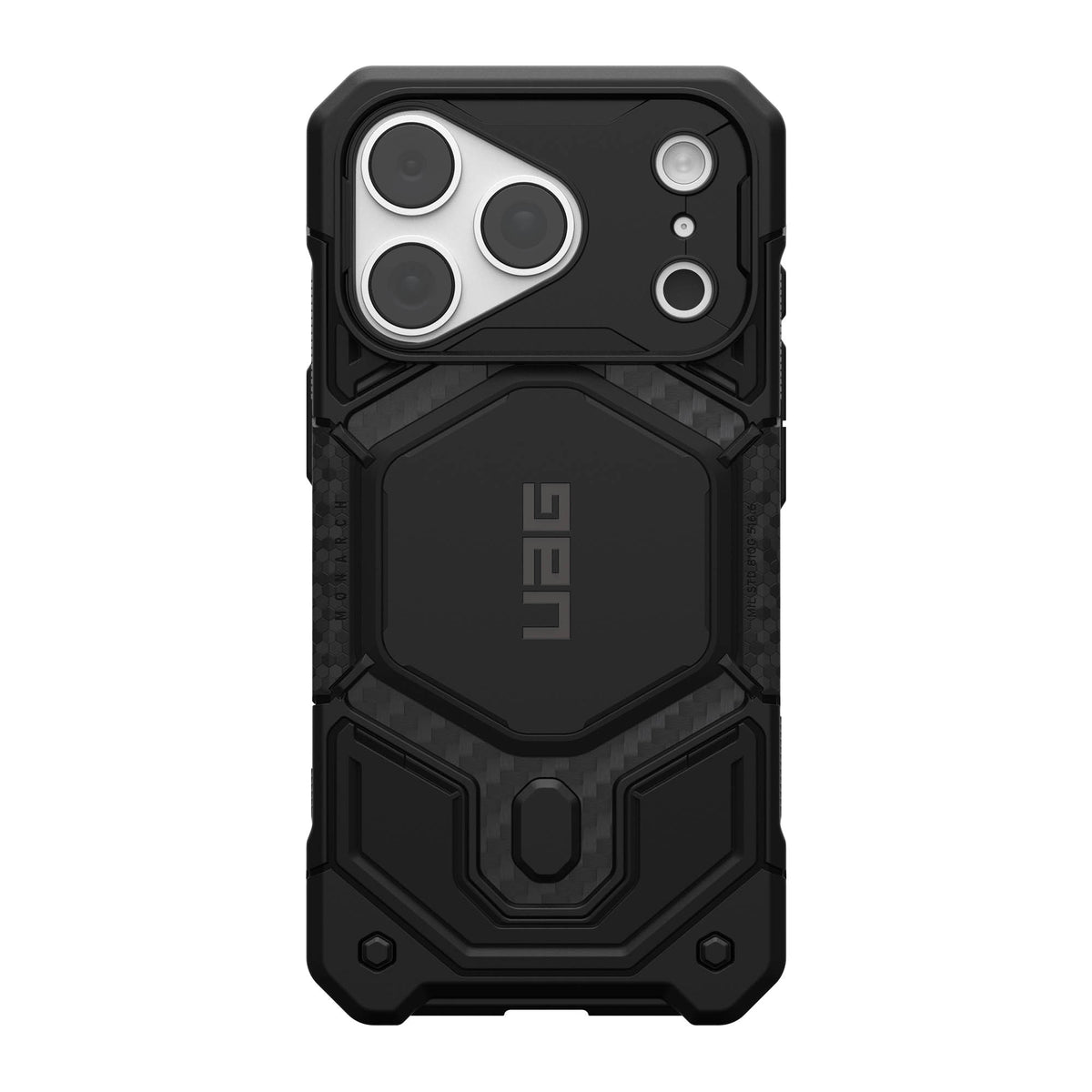 iPhone 18 Pro/17 Pro UAG Monarch Pro Magsafe Case - Carbon Fiber - 15-15891