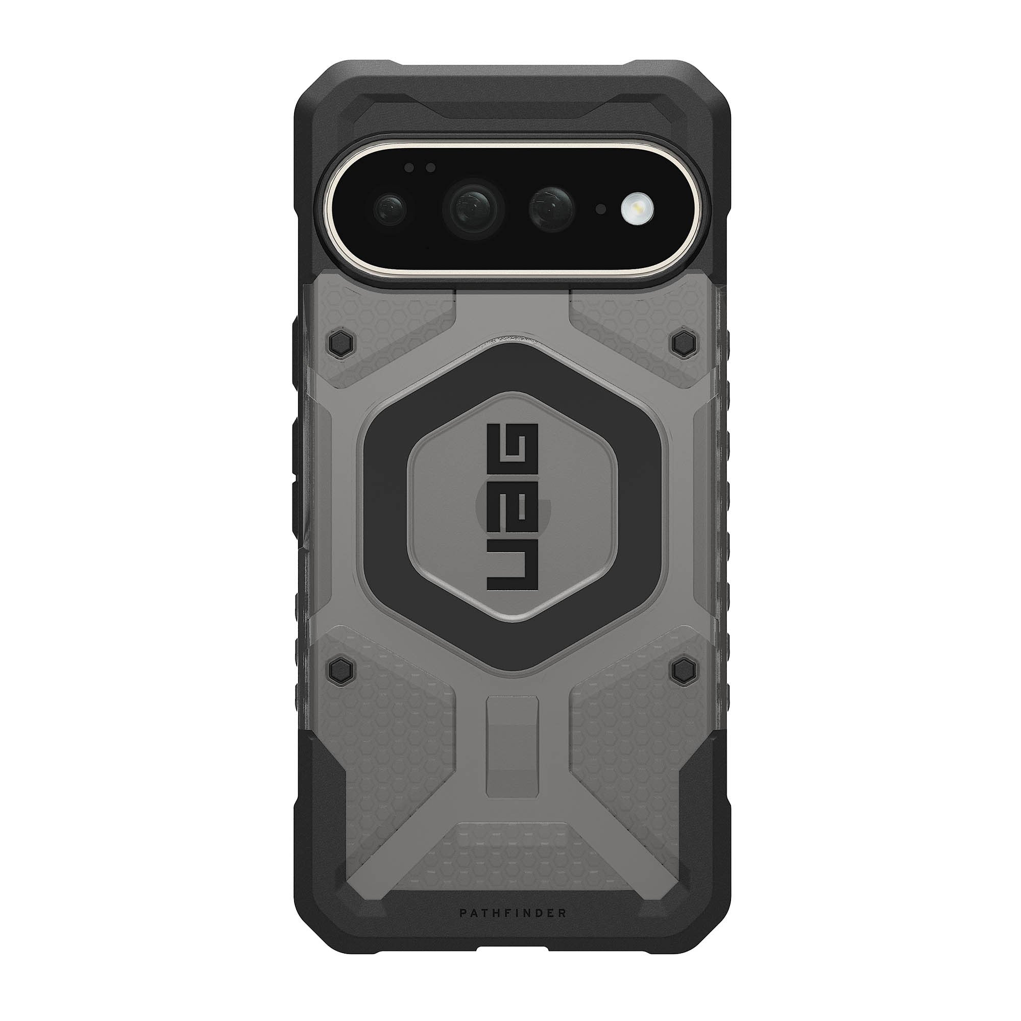 Google Pixel 11 XL UAG Pathfinder Clear w/Magnet Case - Ash/Black - 15-15906