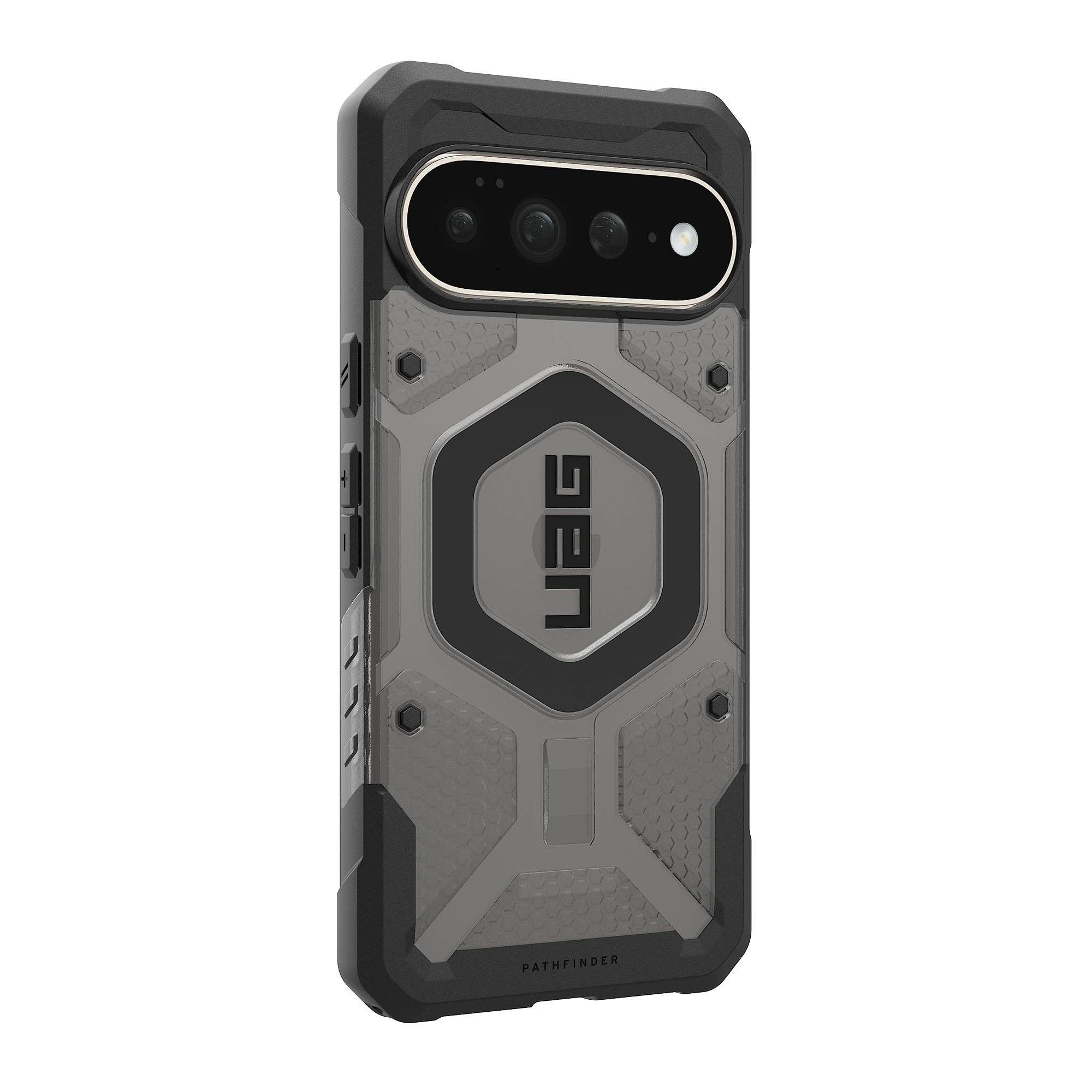 Google Pixel 11 XL UAG Pathfinder Clear w/Magnet Case - Ash/Black - 15-15906
