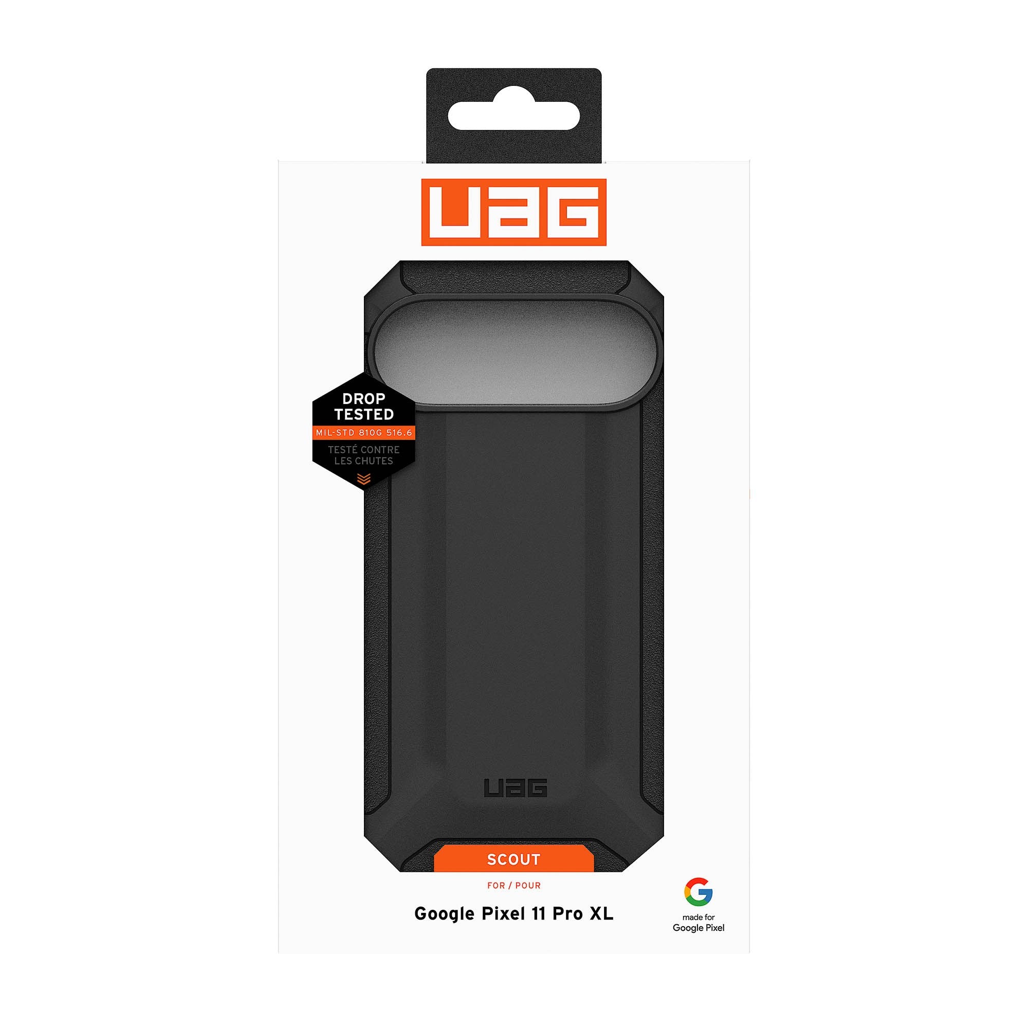 Google Pixel 11 XL UAG Scout Case - Black - 15-15908