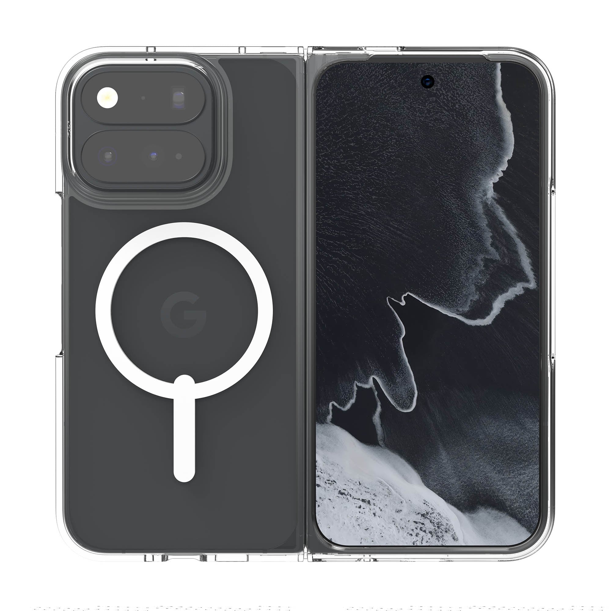 Google Pixel 11 Pro Fold ZAGG Graphene Crystal Palace Lite Snap Case - Clear - 15-16080