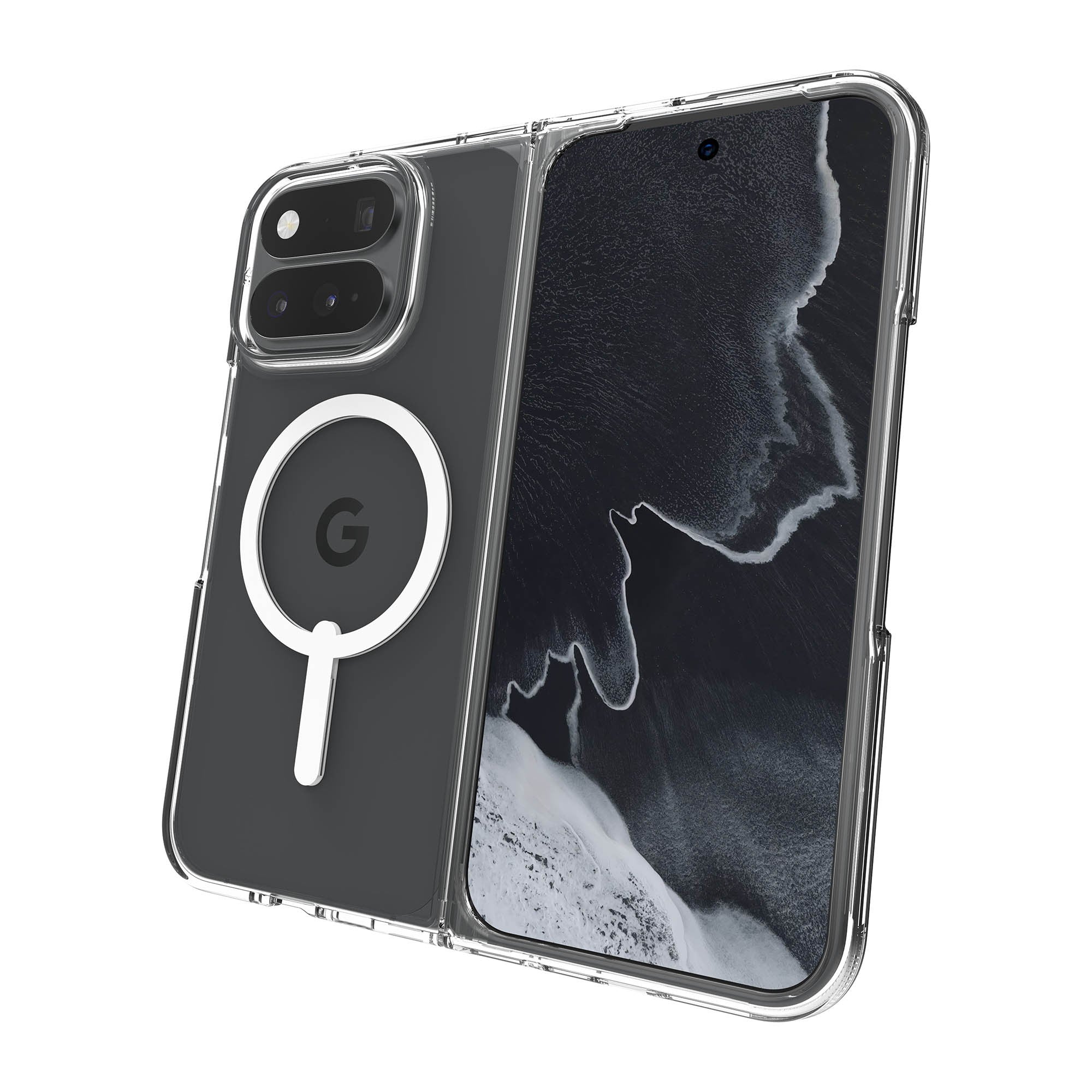 Google Pixel 11 Pro Fold ZAGG Graphene Crystal Palace Lite Snap Case - Clear - 15-16080