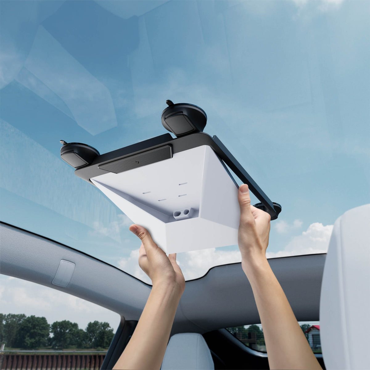 Starlink Mini Spigen SpaceX Car Mount - Black - 15-16101