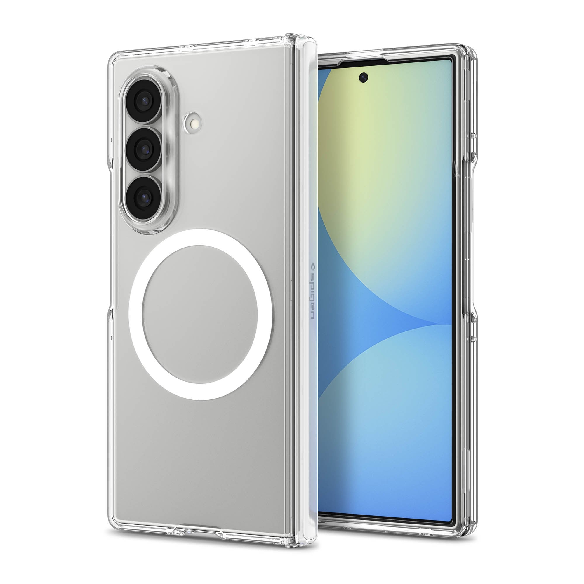 Samsung Galaxy Z Fold8 Ultra Spigen Crystal Hybrid Pro MagFit - Clear/White - 15-16116