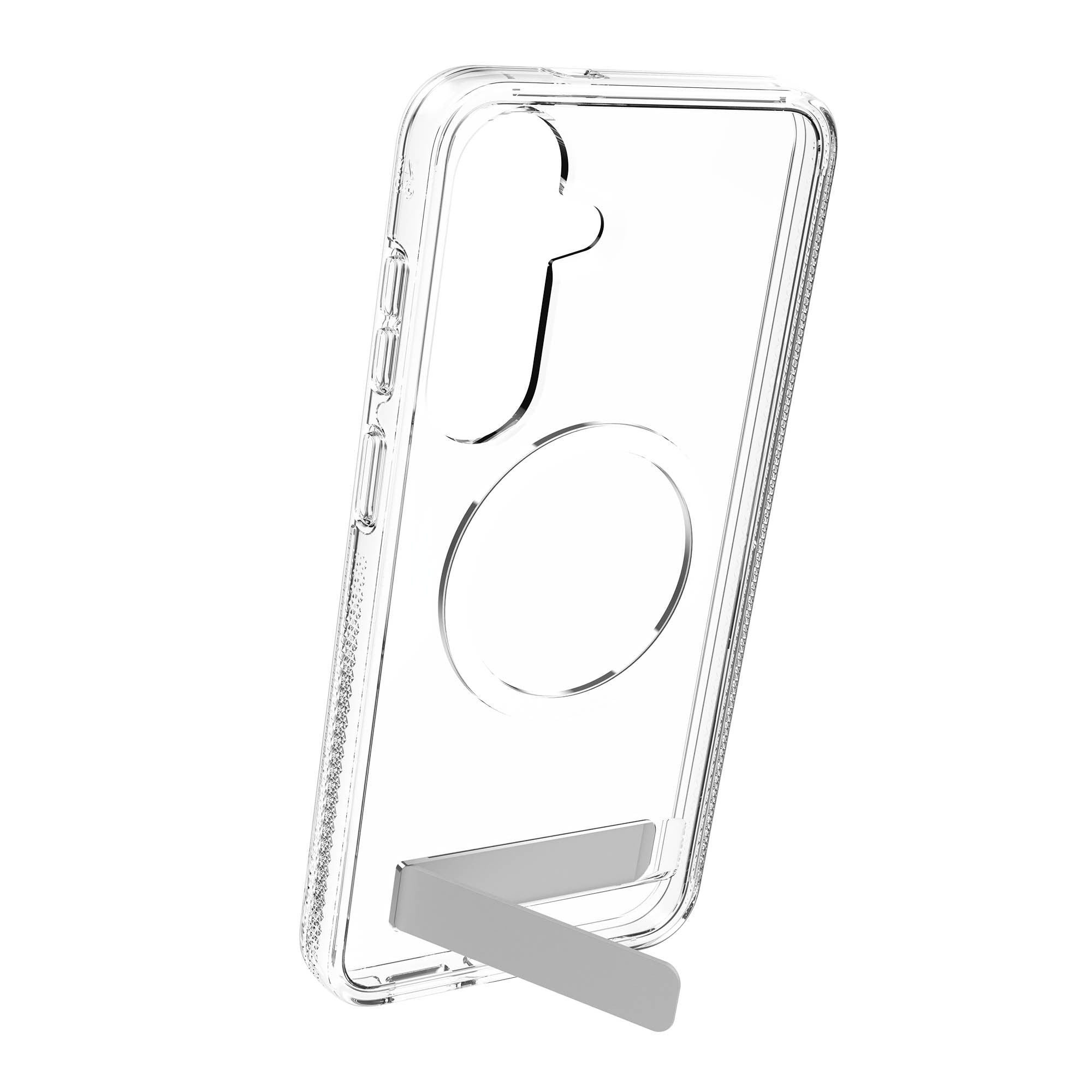Samsung Galaxy S26 FE ZAGG Graphene Crystal Palace Snap Kickstand Case - Clear - 15-16225