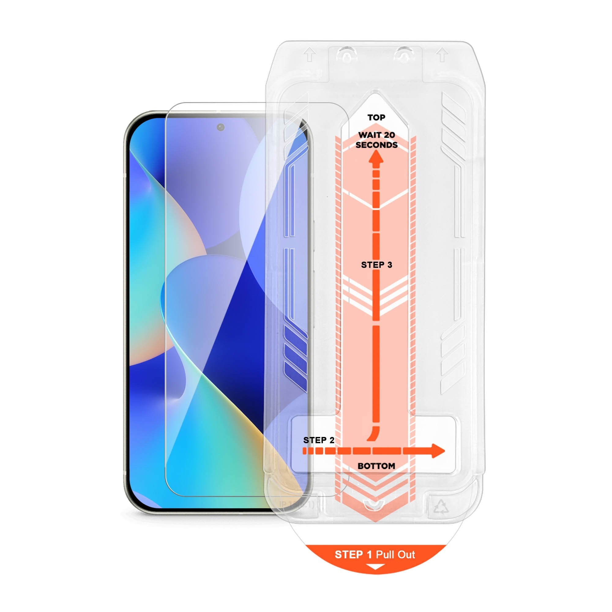 Google Pixel 11 Pro XL HyperGear Tempered Glass Screen Protector w/Dust-Free Install Tray - 15-16298