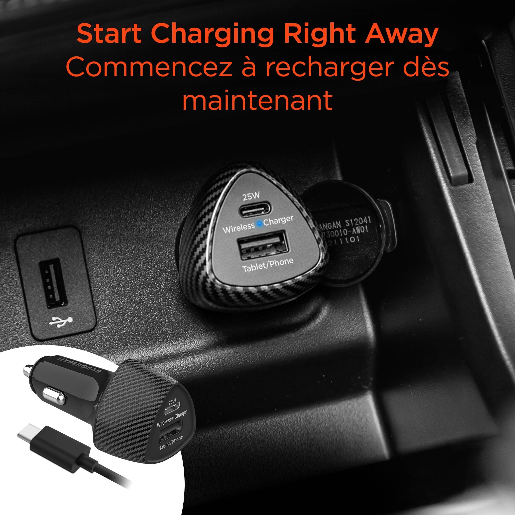 HyperGear MaxCharge Flex 15W MagSafe Wireless Mount - Black - 15-16305