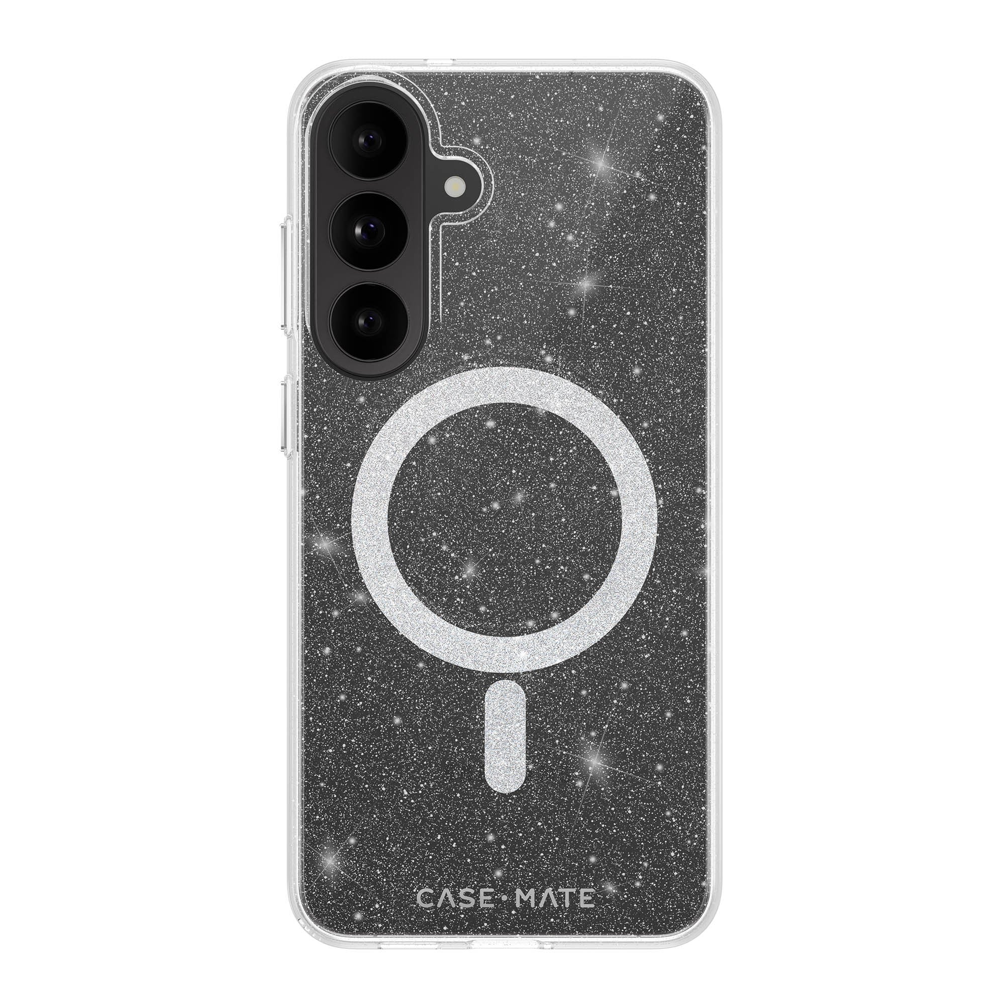 Samsung Galaxy S26 FE Case-Mate Twinkle w/Magnet Case - Twilight Silver - 15-16308