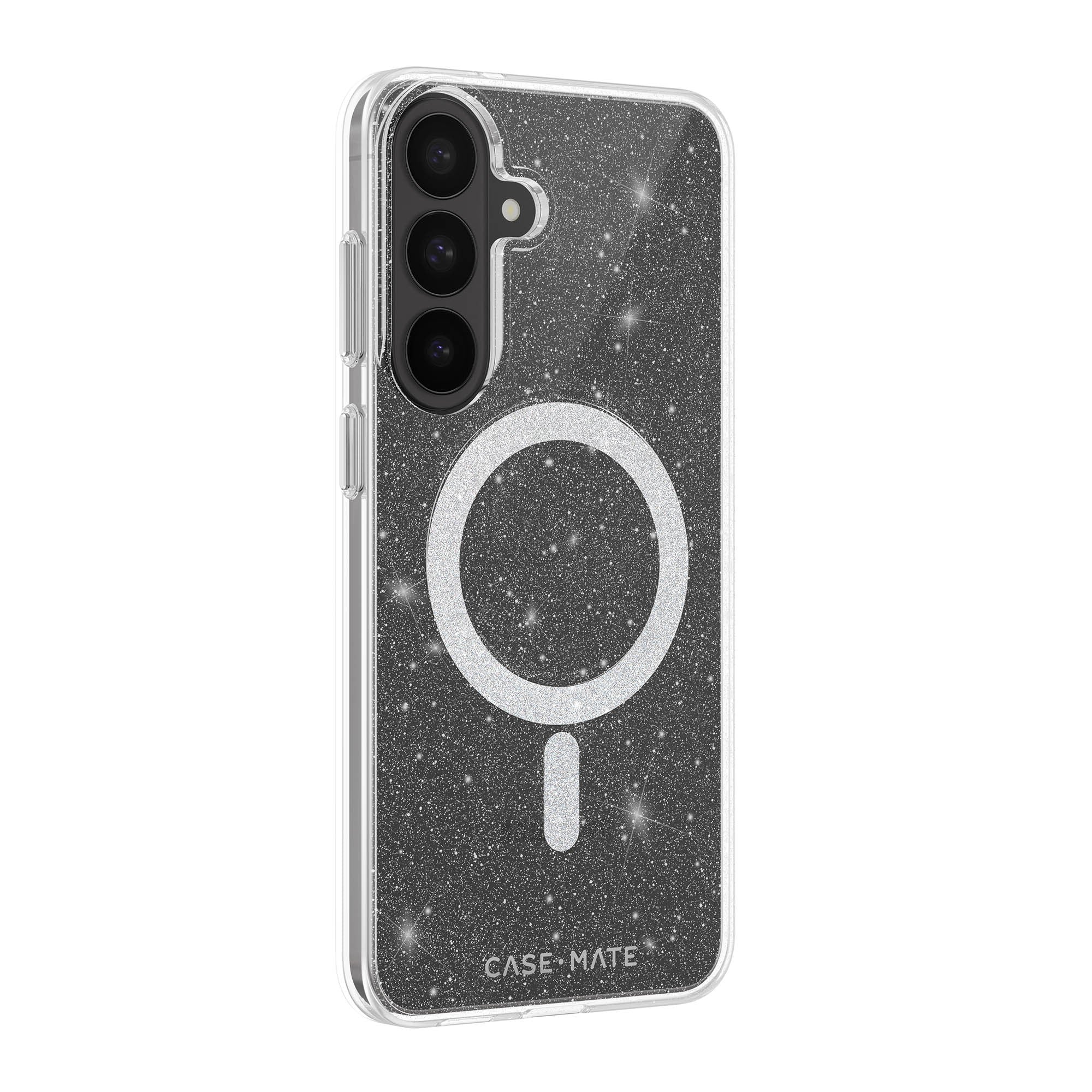 Samsung Galaxy S26 FE Case-Mate Twinkle w/Magnet Case - Twilight Silver - 15-16308