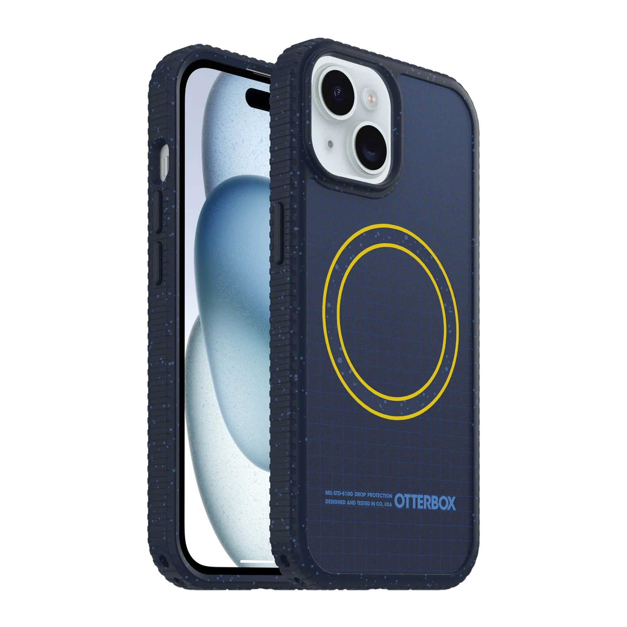 iPhone 17e/16e/15/14/13 Otterbox Sole MagSafe Case - Real Quiet - Blue - 15-16352