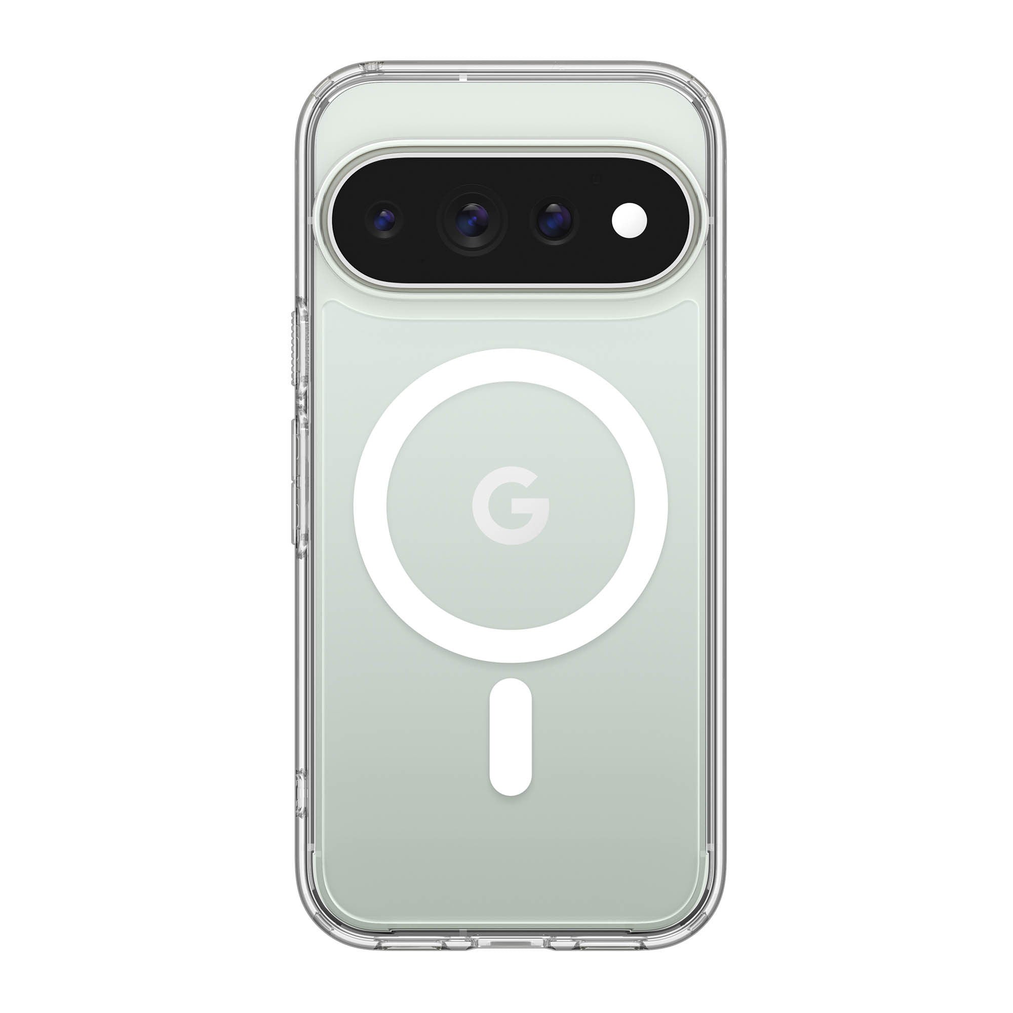 Google Pixel 11 Pro Spigen Ultra Hybrid Magfit - Clear White - 15-16374