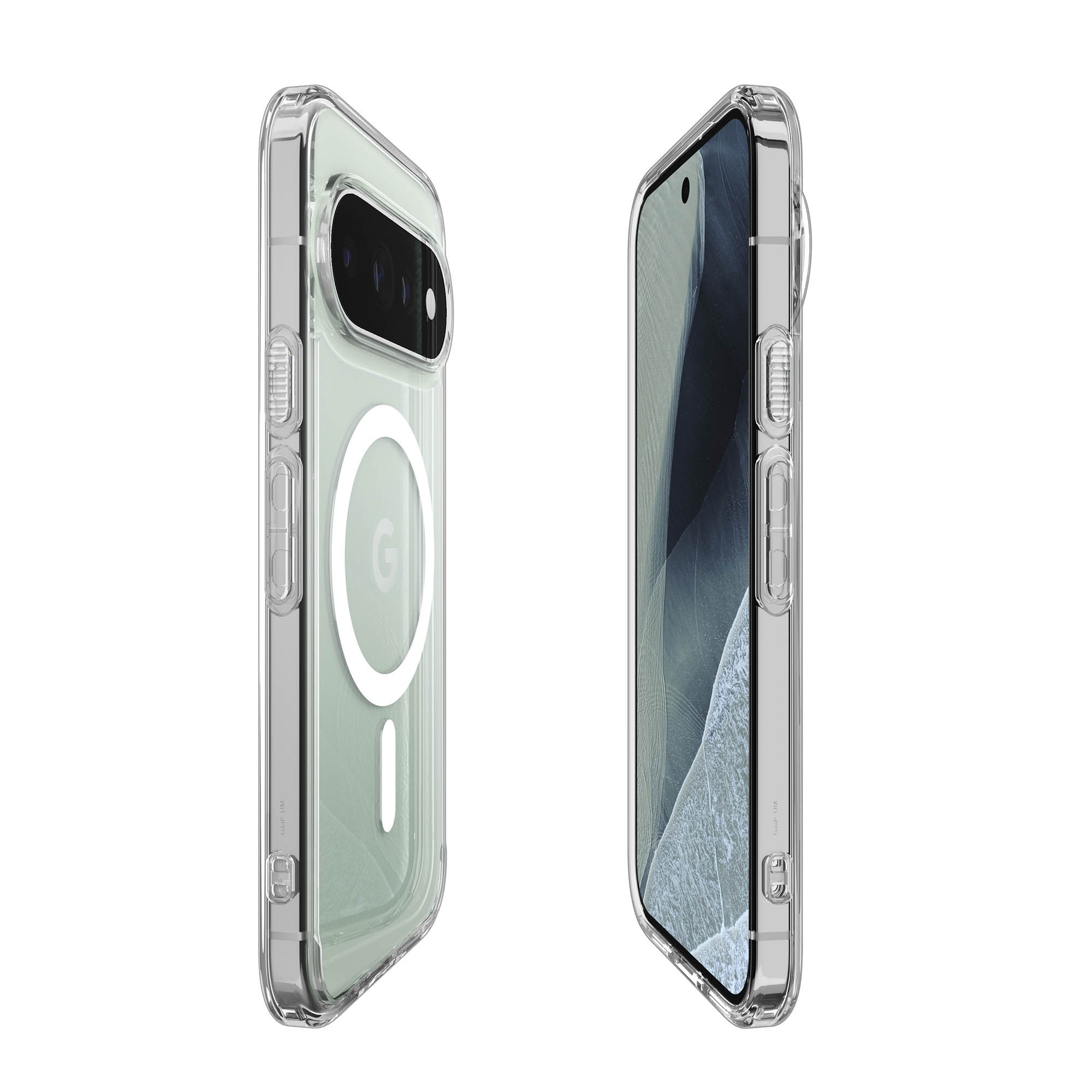 Google Pixel 11 Pro XL Spigen Ultra Hybrid Magfit - Clear White - 15-16375