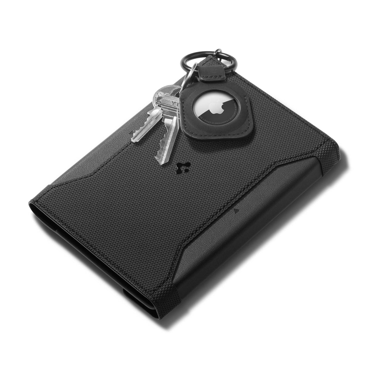 Apple AirTag Spigen AT200 Keychain - Black - 15-16397