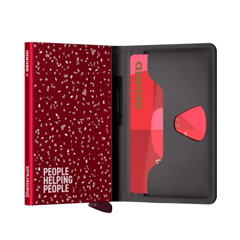 Secrid Bandwallet Sheltersuit Black-Red