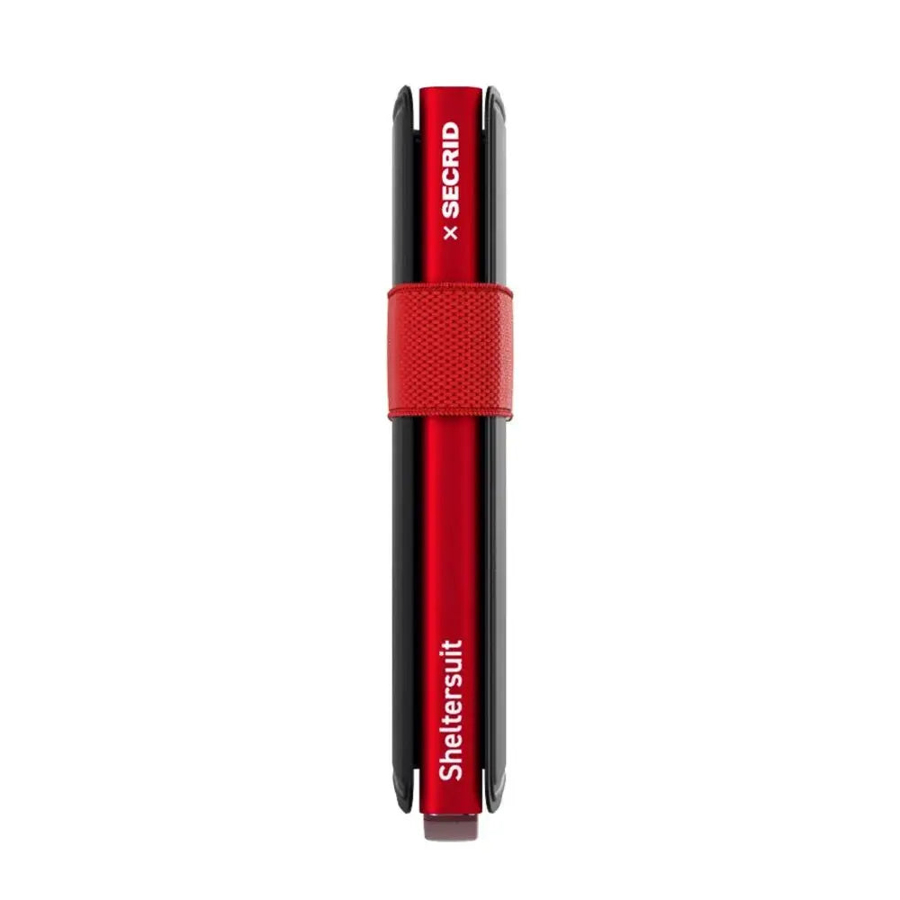 Secrid Bandwallet Sheltersuit Black-Red
