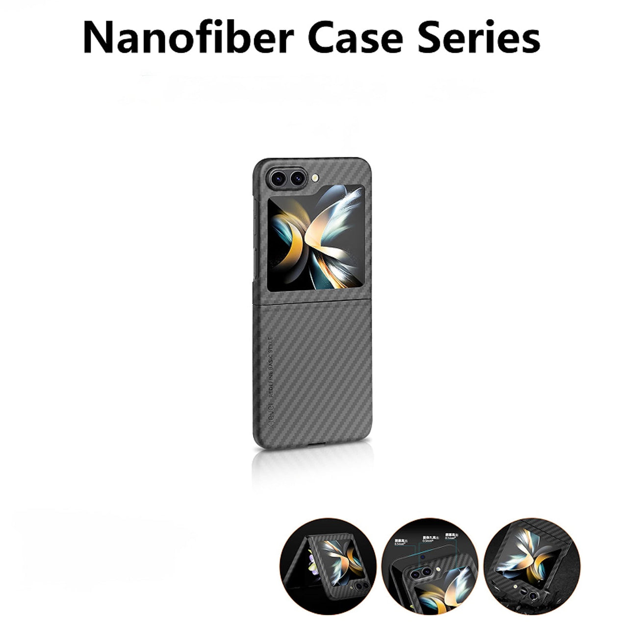 Xlevel Nanofiber Black Case