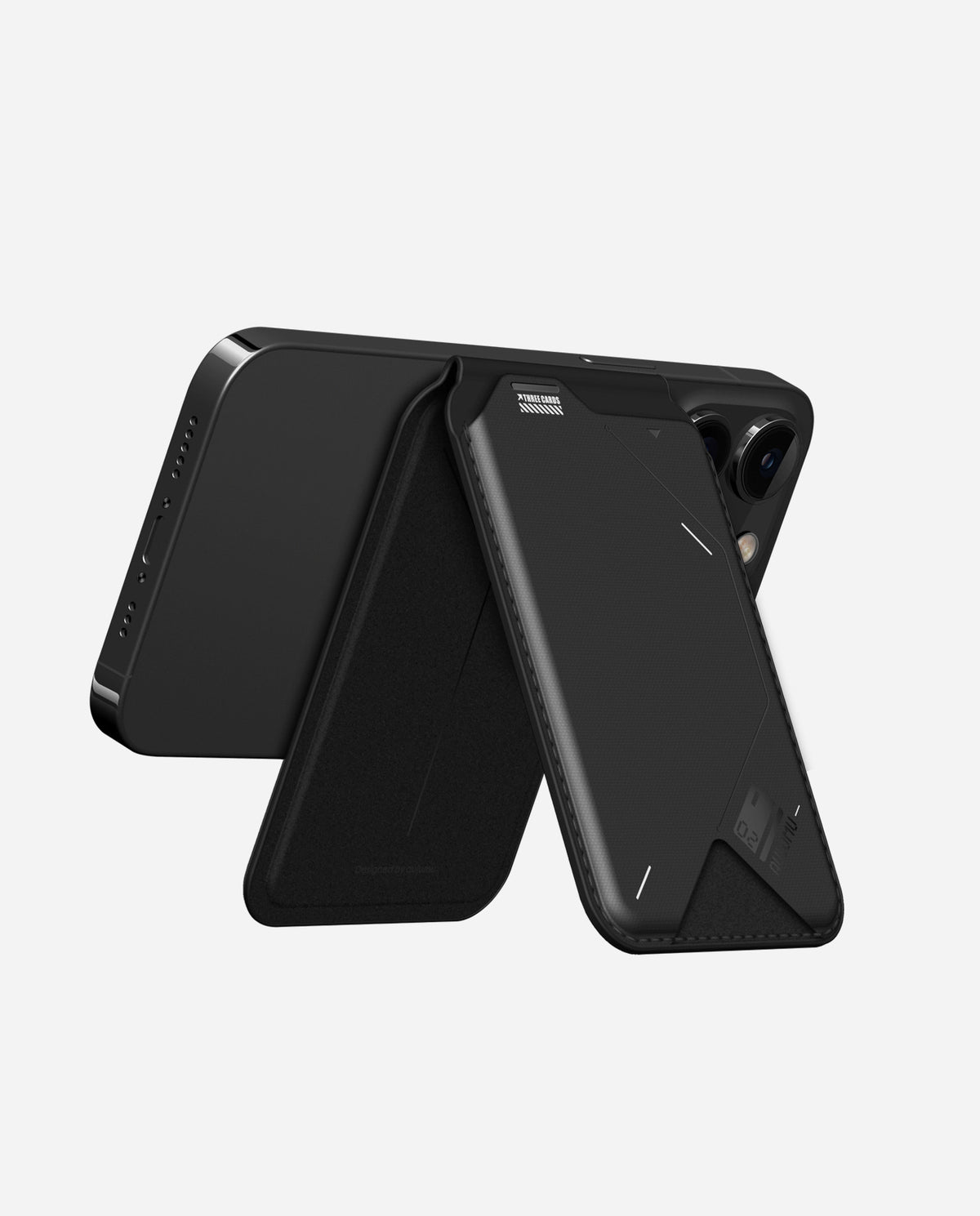 AULUMU Magnetic Flip Wallet and Stand