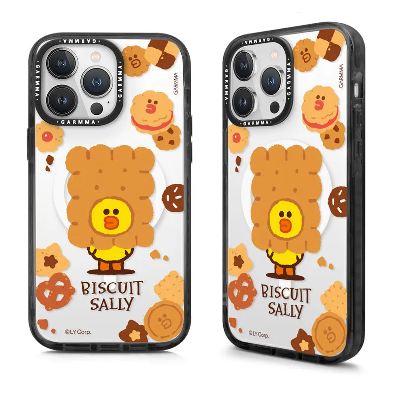 iPhone 15 Series GARMMA Line Friends Biscuit Sally MagSafe Case