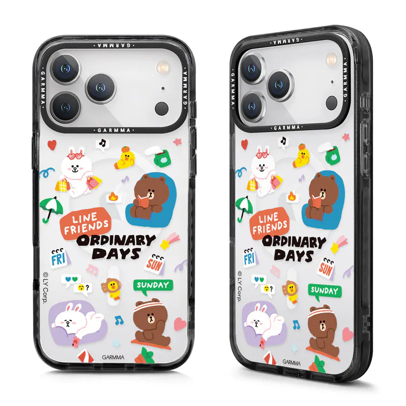 iPhone 17 Series GARMMA Line Friends Ordinary Days MagSafe Case