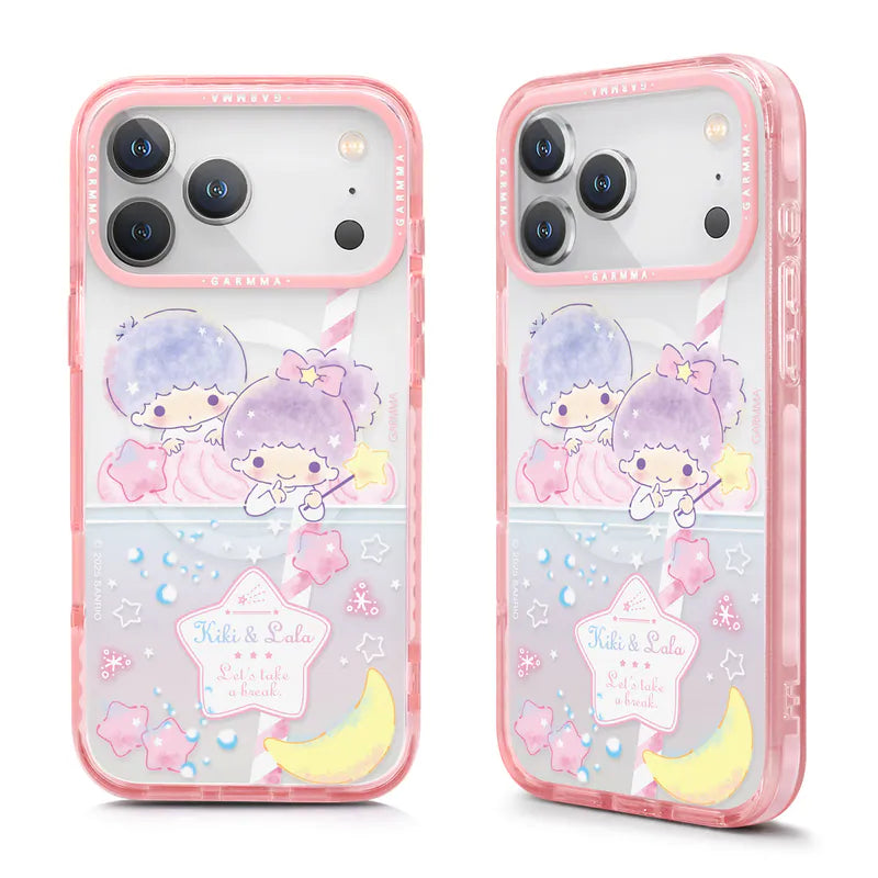 iPhone 17 Series GARMMA Sanrio Little Twin Stars Rainbow Soda Case MagSafe